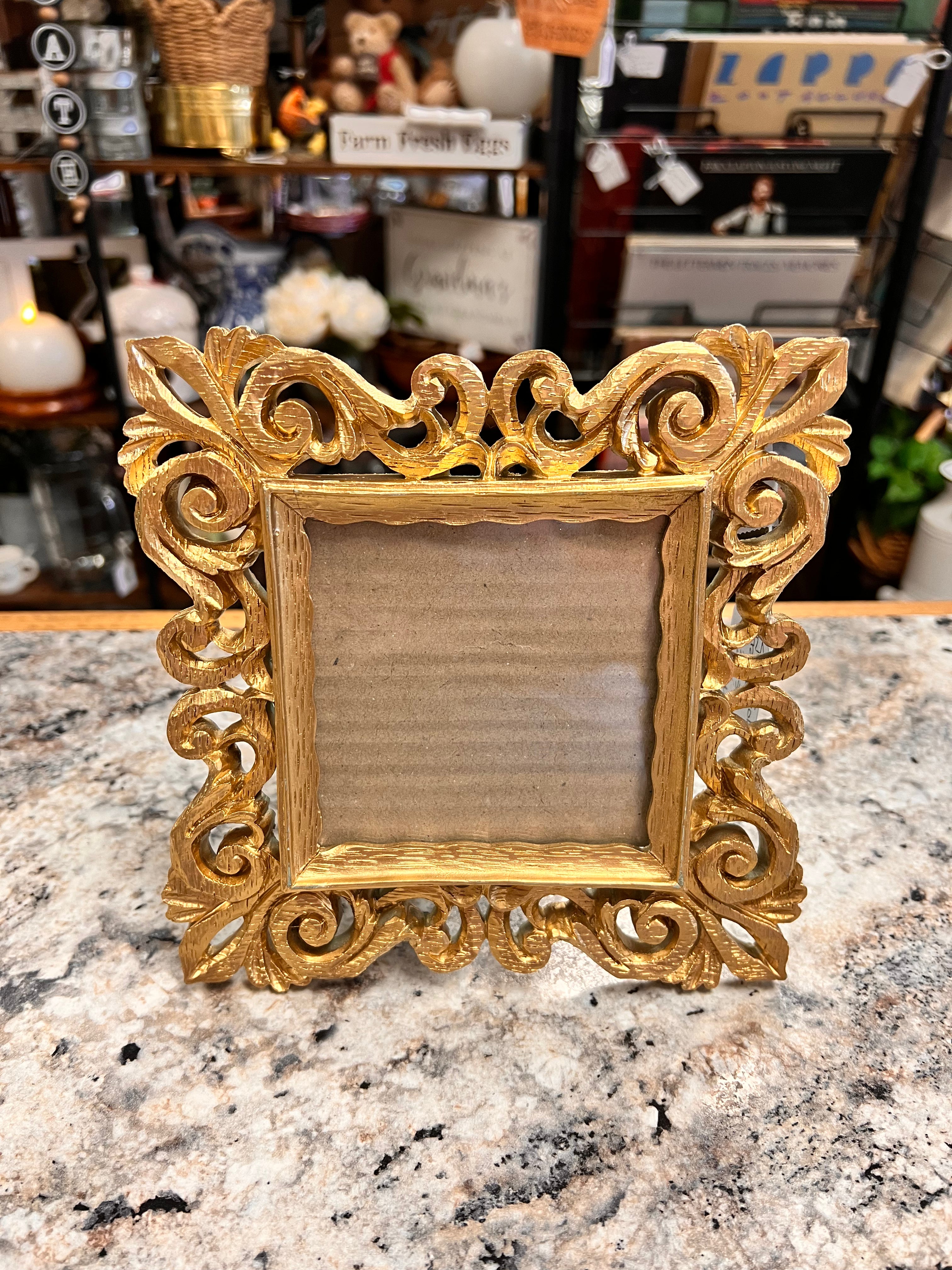 4x4 Gold Frame
