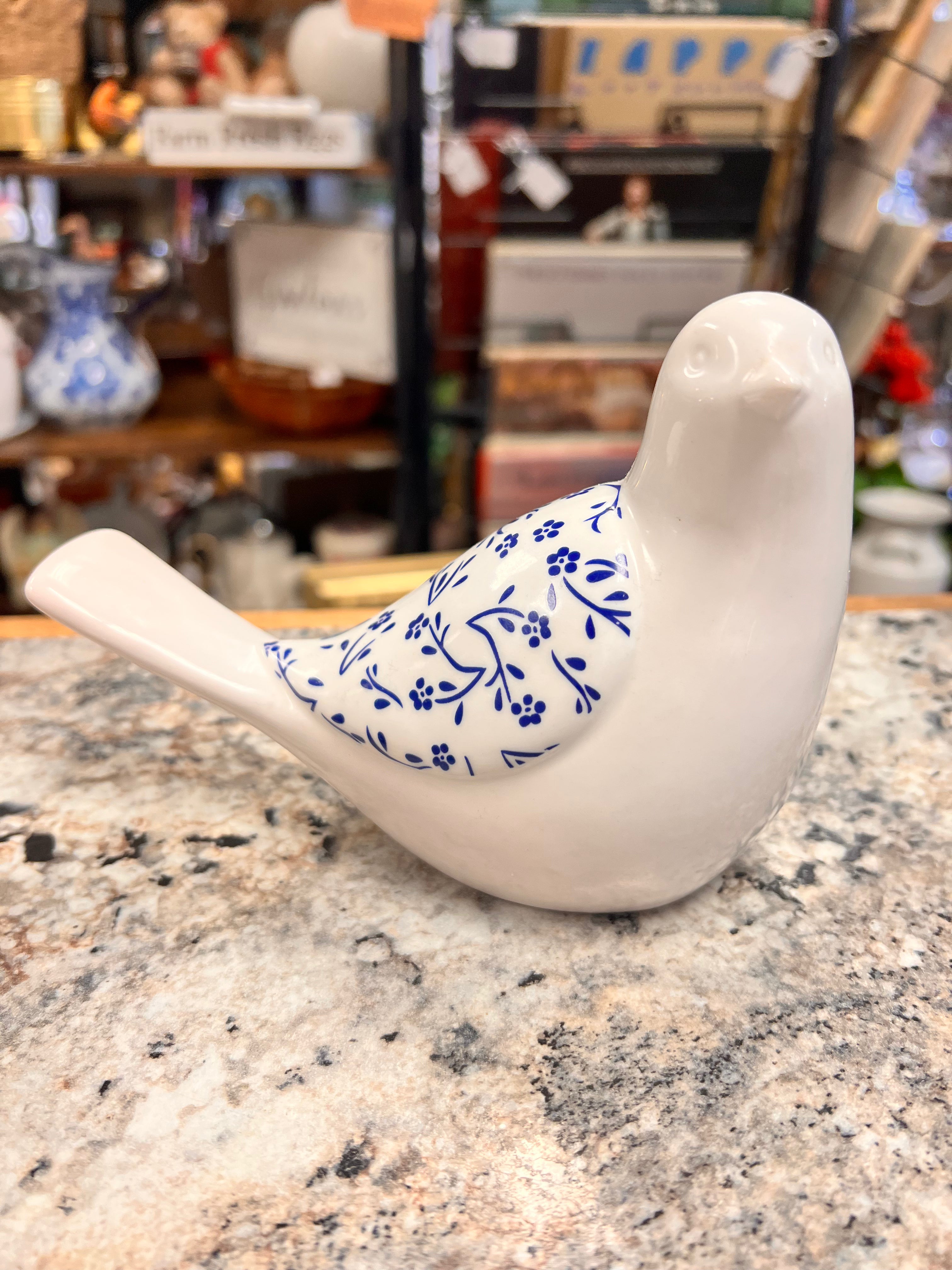 Blue/White Bird