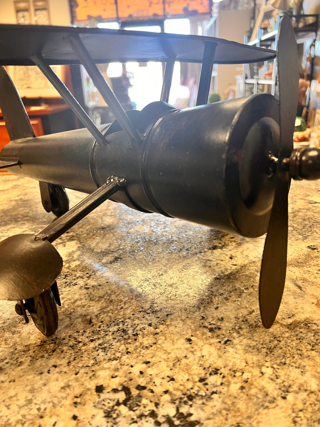 Metal Plane Decor