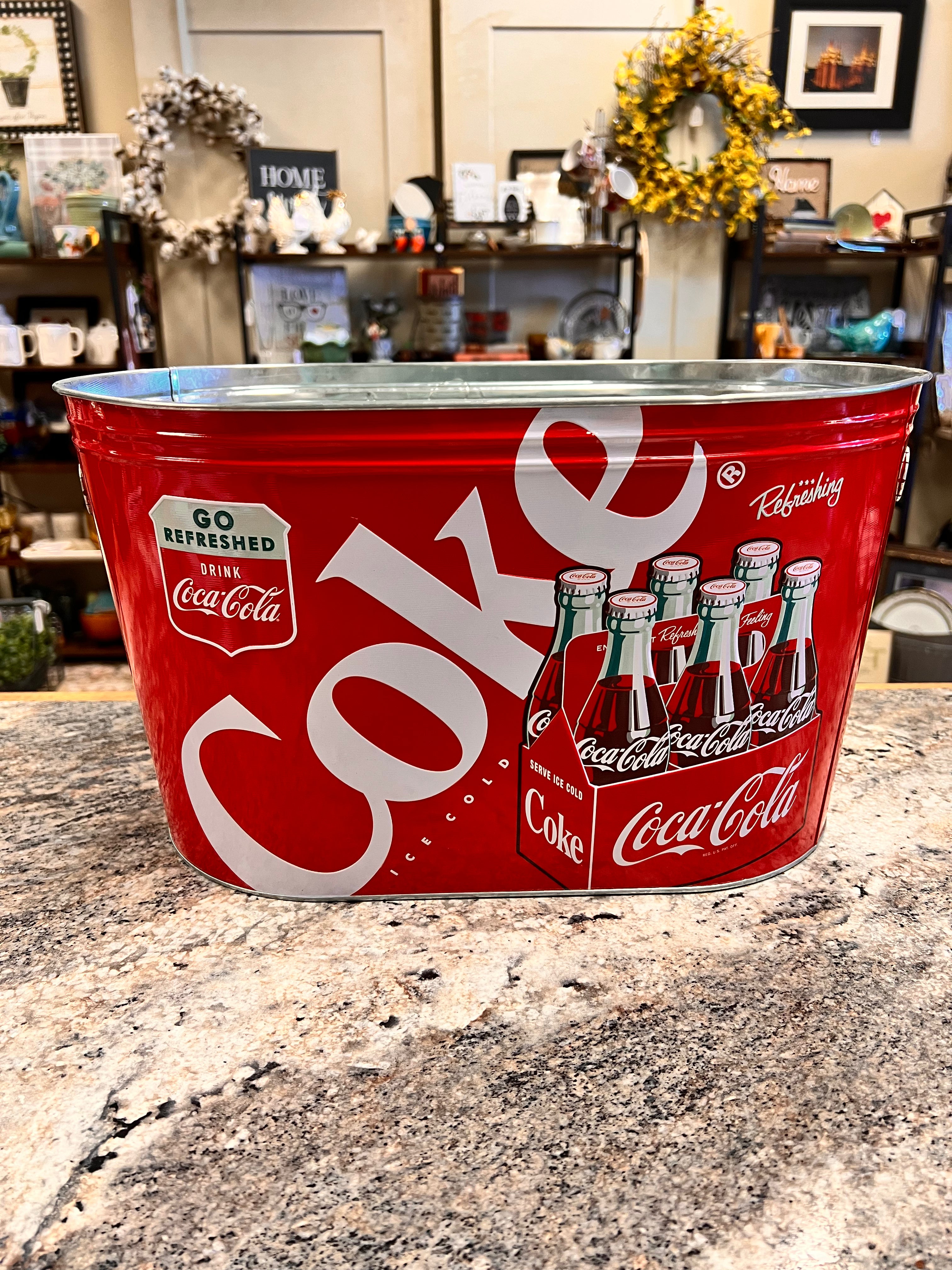Metal Coke Bucket