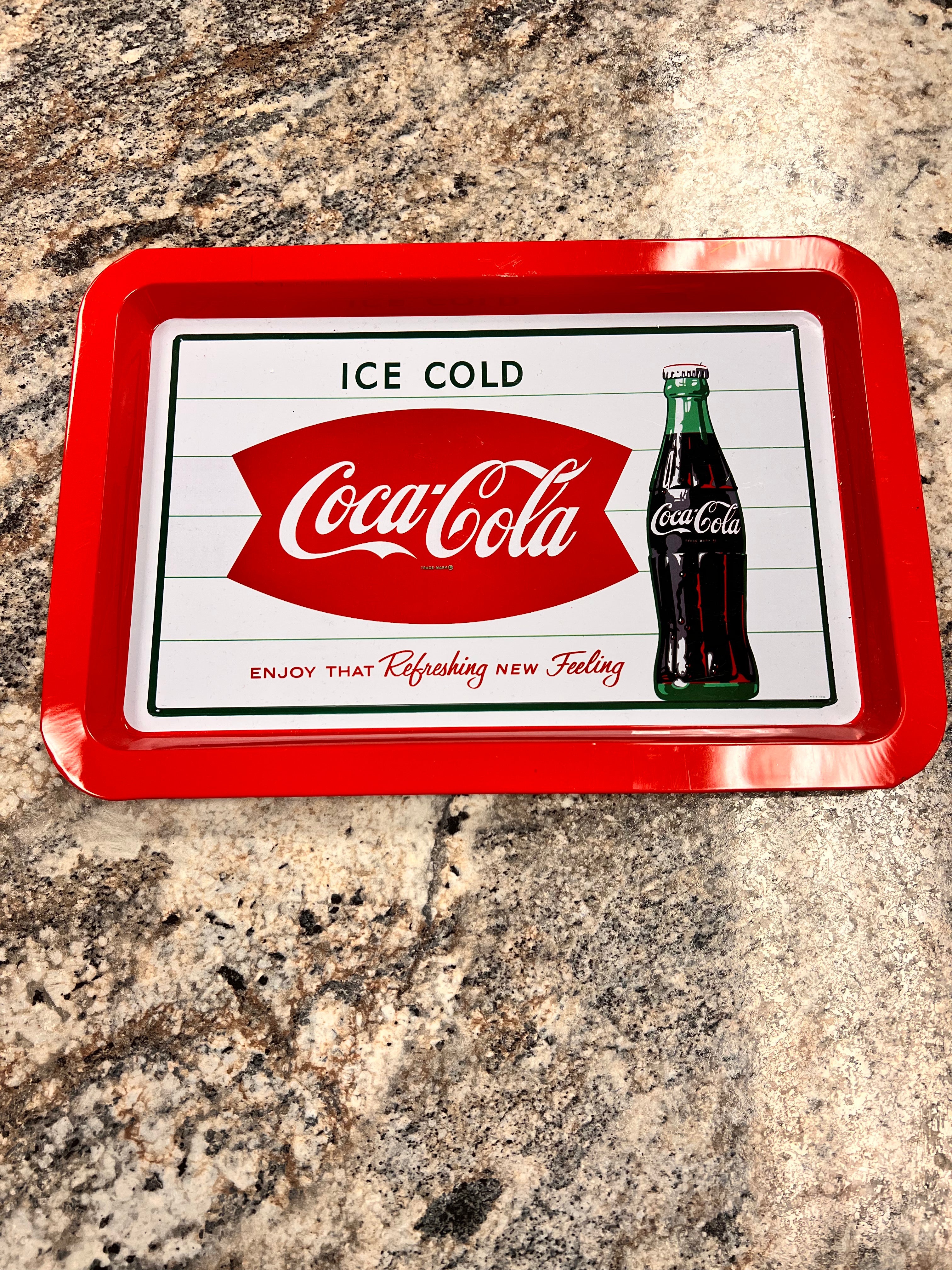 Metal Coke Tray