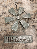 Metal Welcome Sign