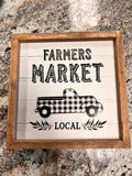 Farmers Market Sign