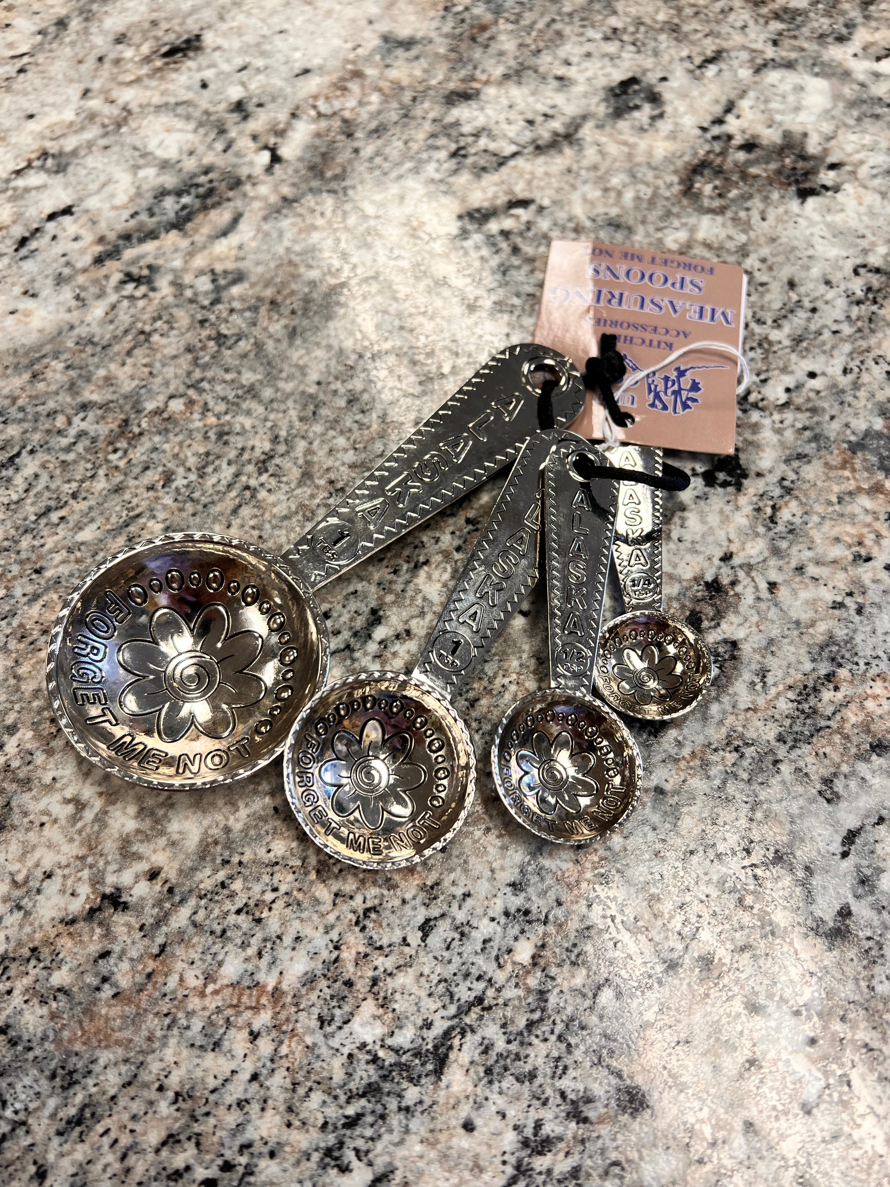 Floral Spoons
