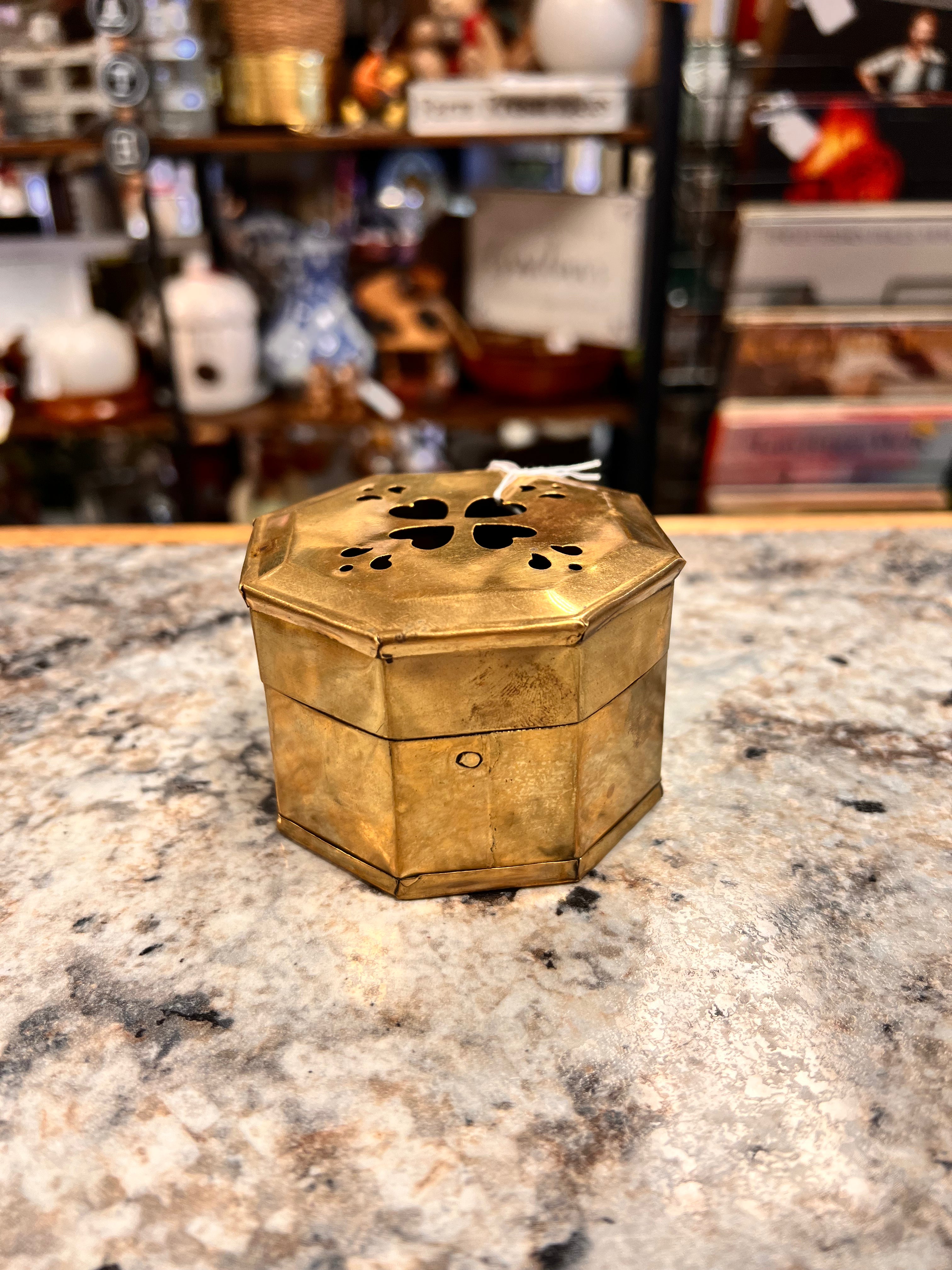 Brass Trinket Box