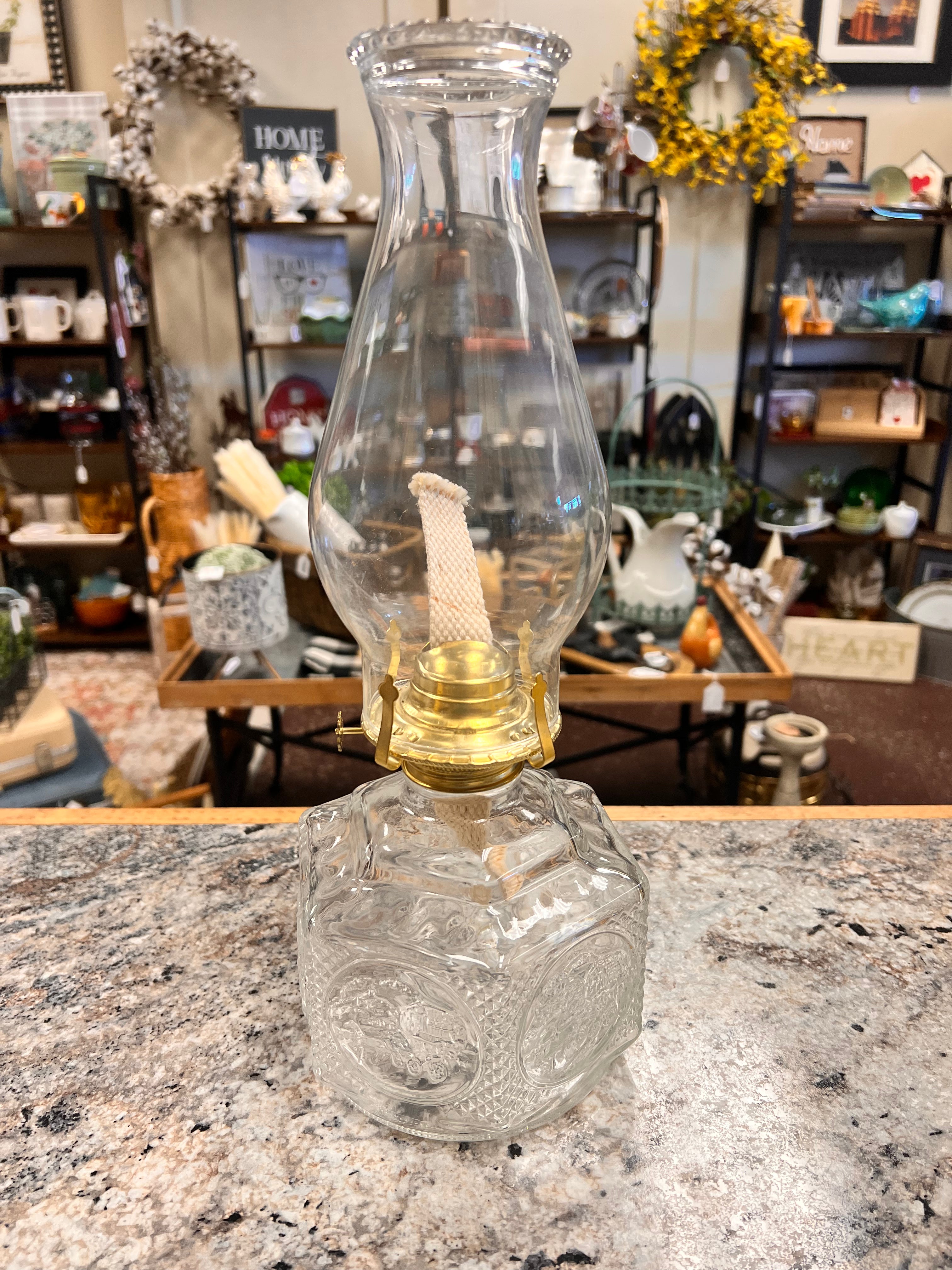 Vintage Oil Lamp