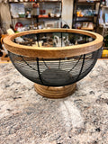 Metal Wood Basket