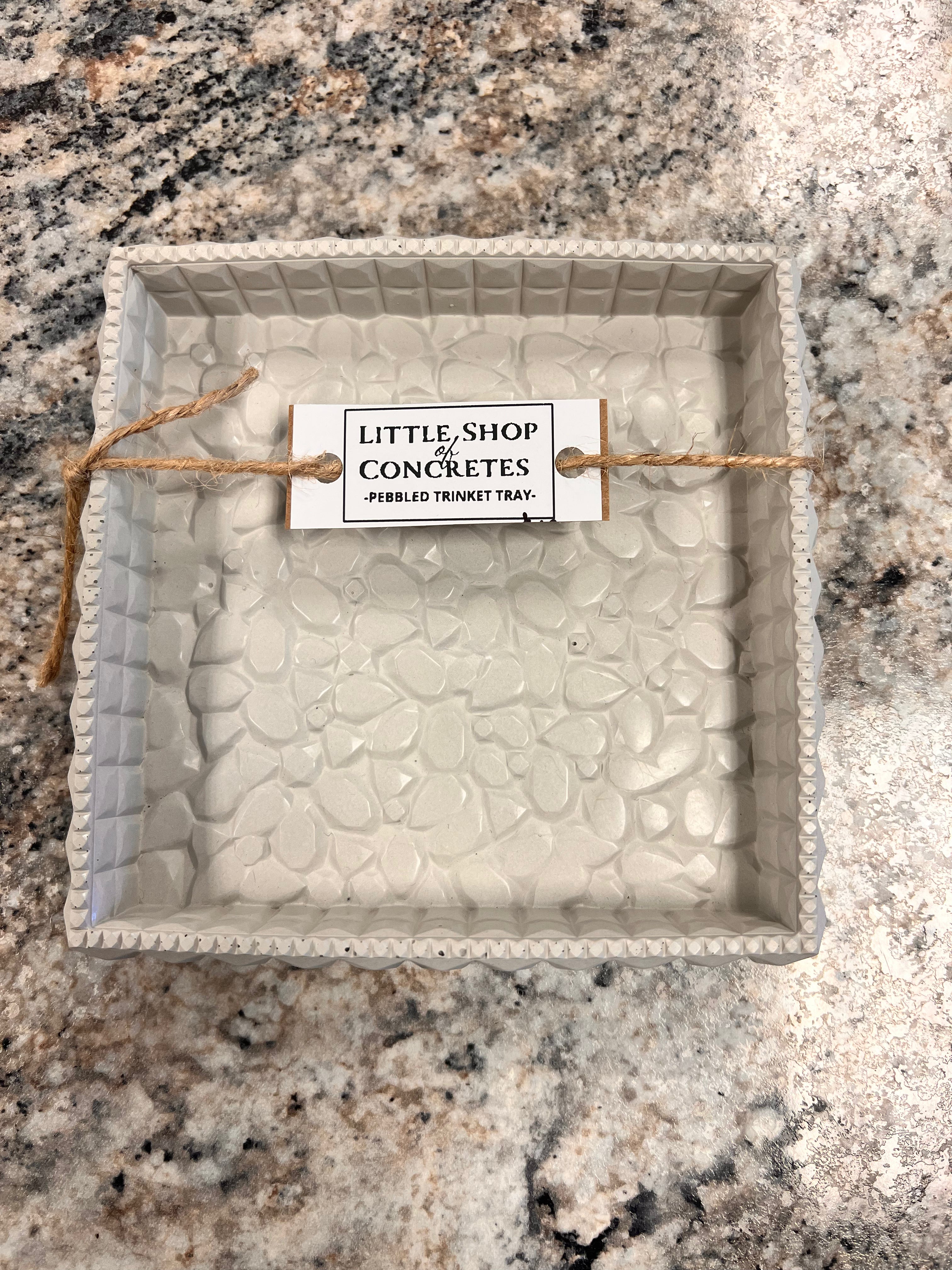 Pebbled Trinket Tray