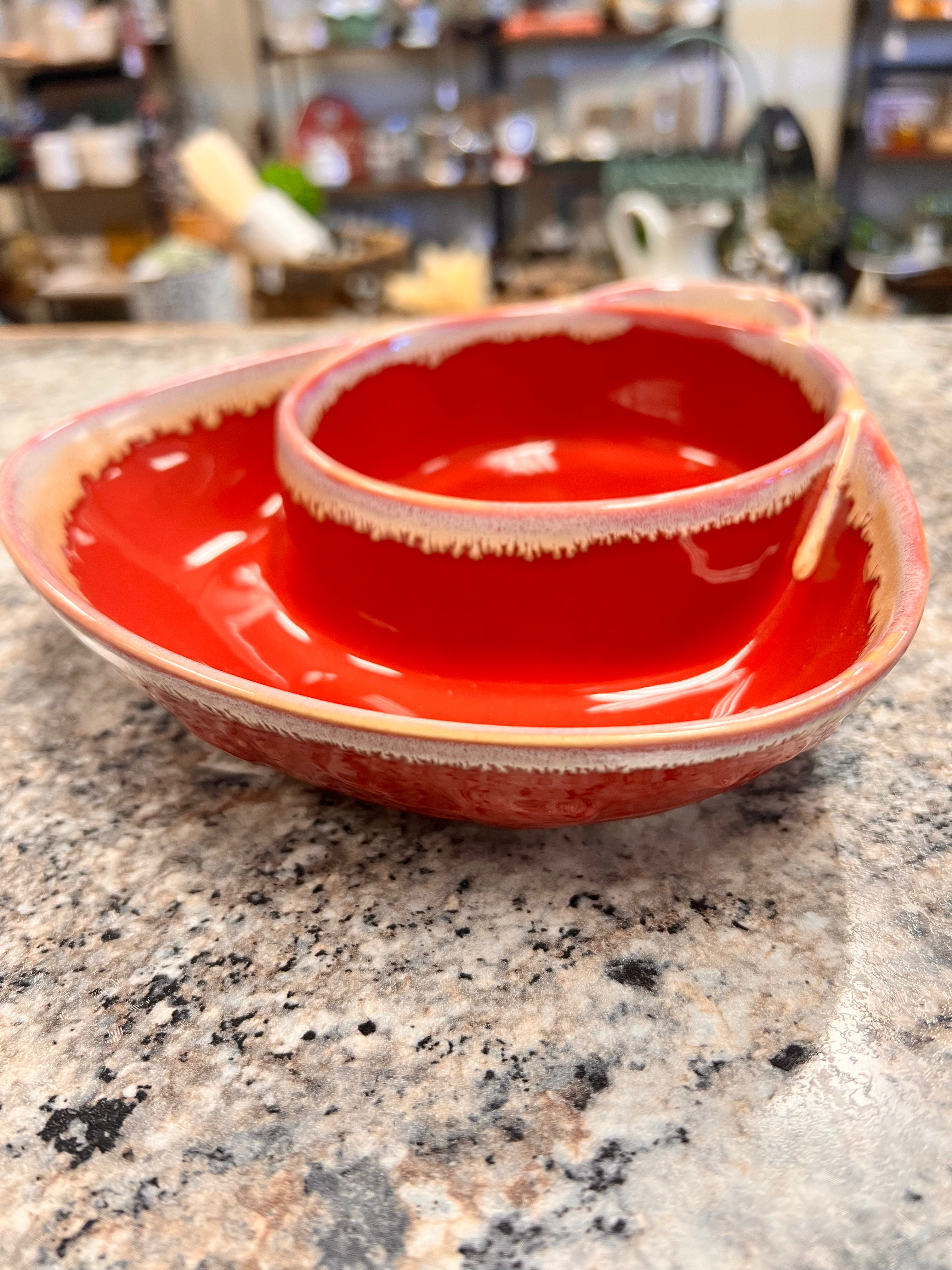 Red Soup Bowl