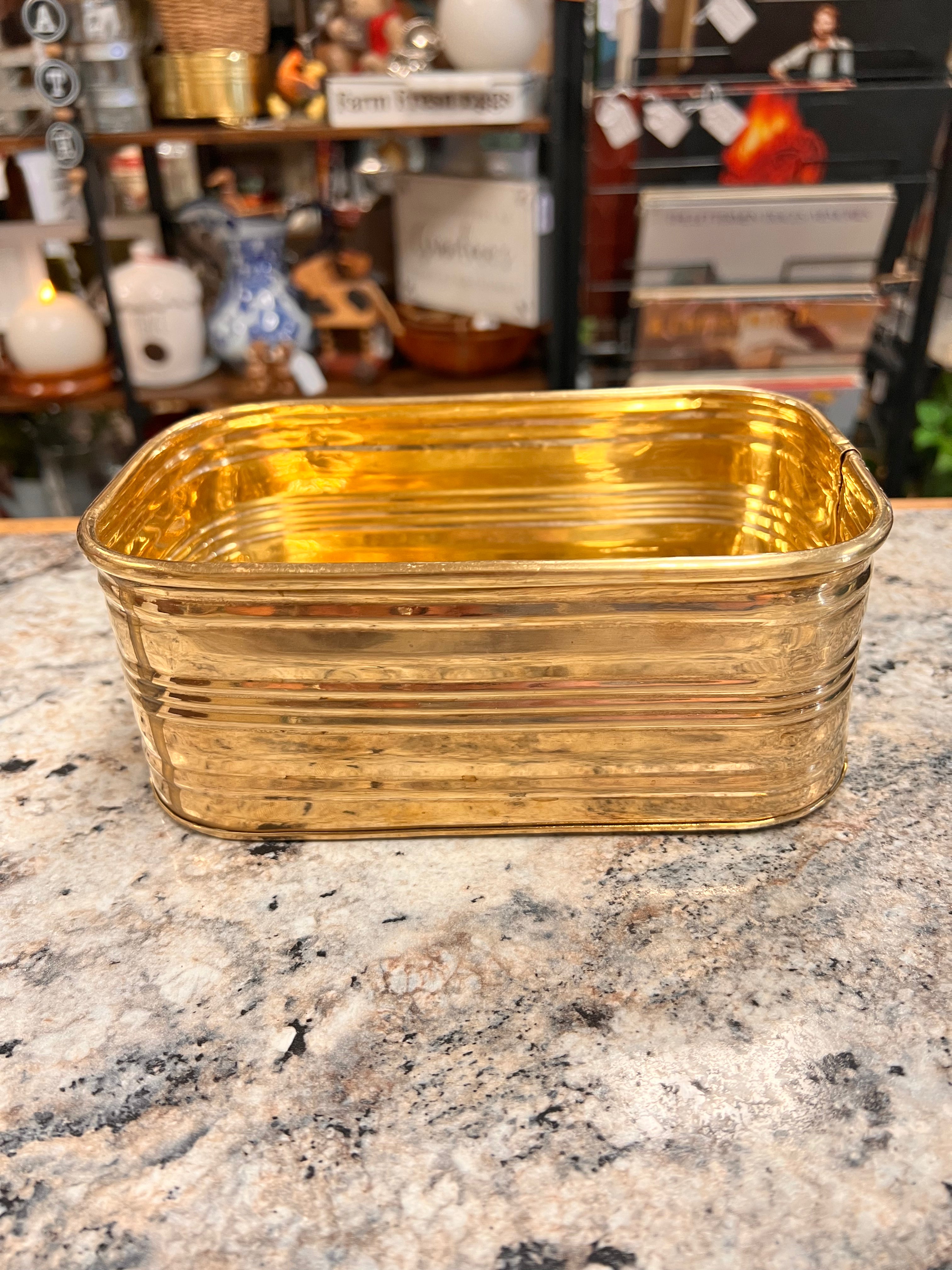 Brass Planter