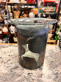 Metal/Glass Vase