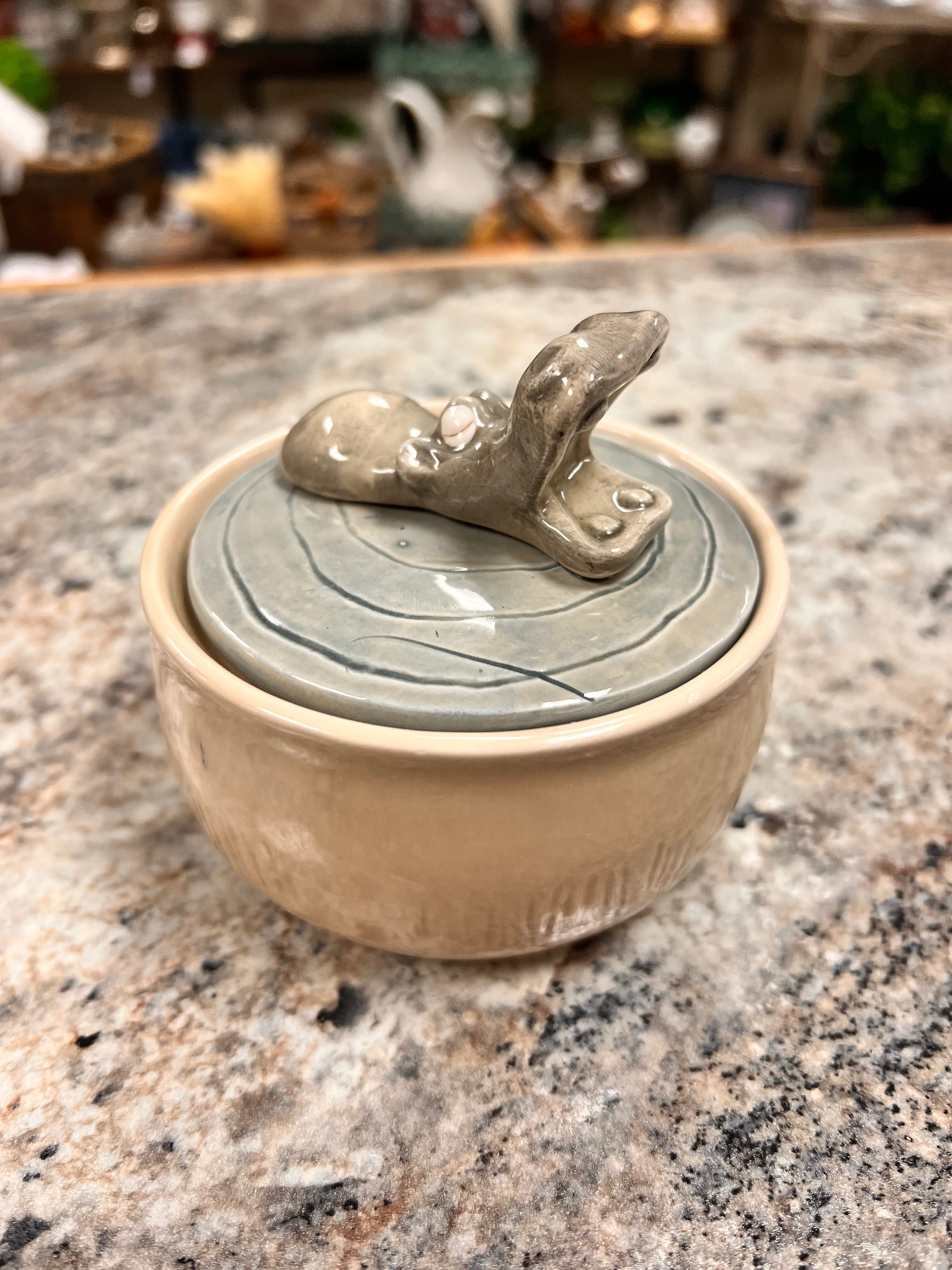 Hippo Trinket Dish