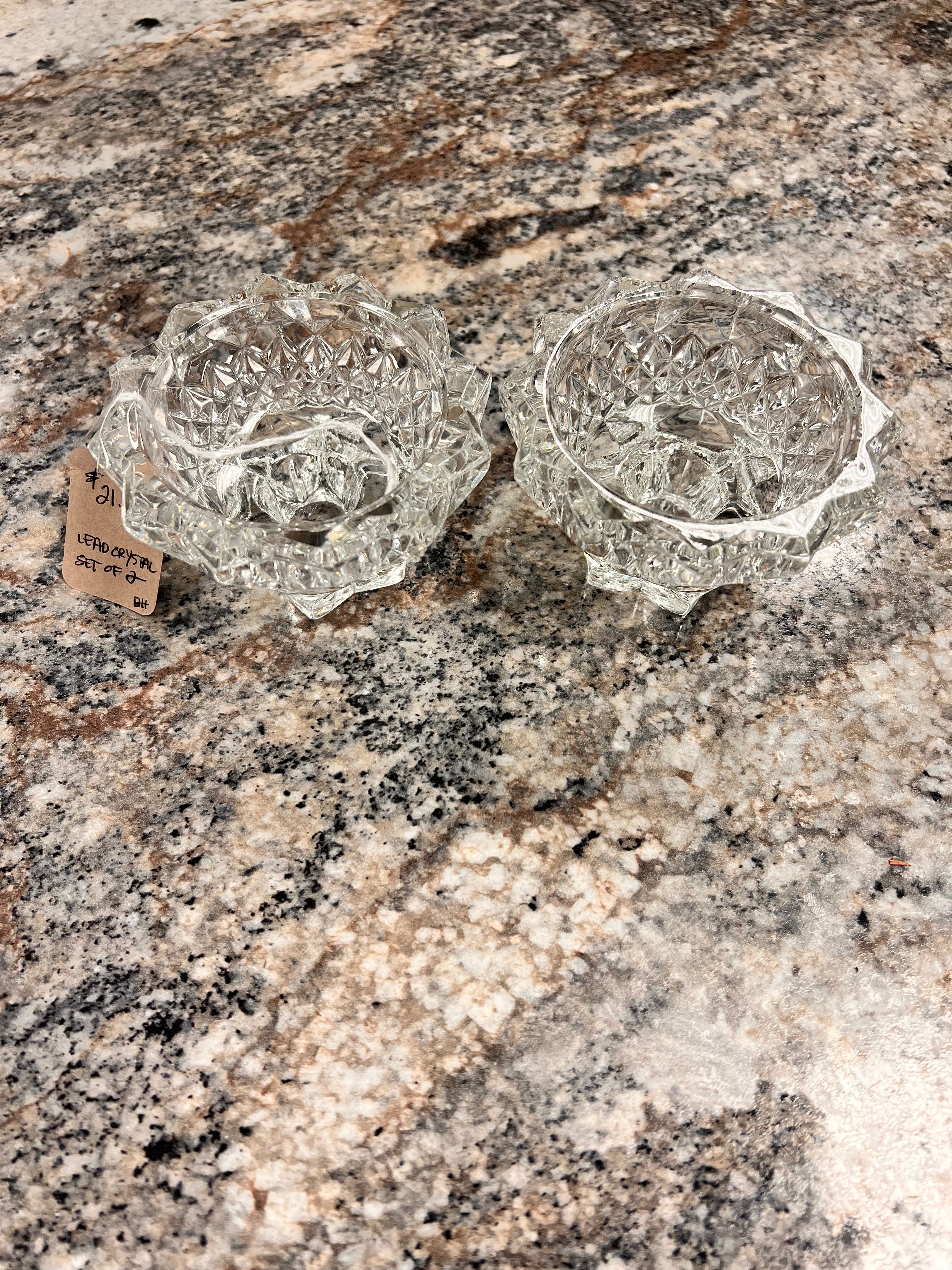 Crystal Bowl Set