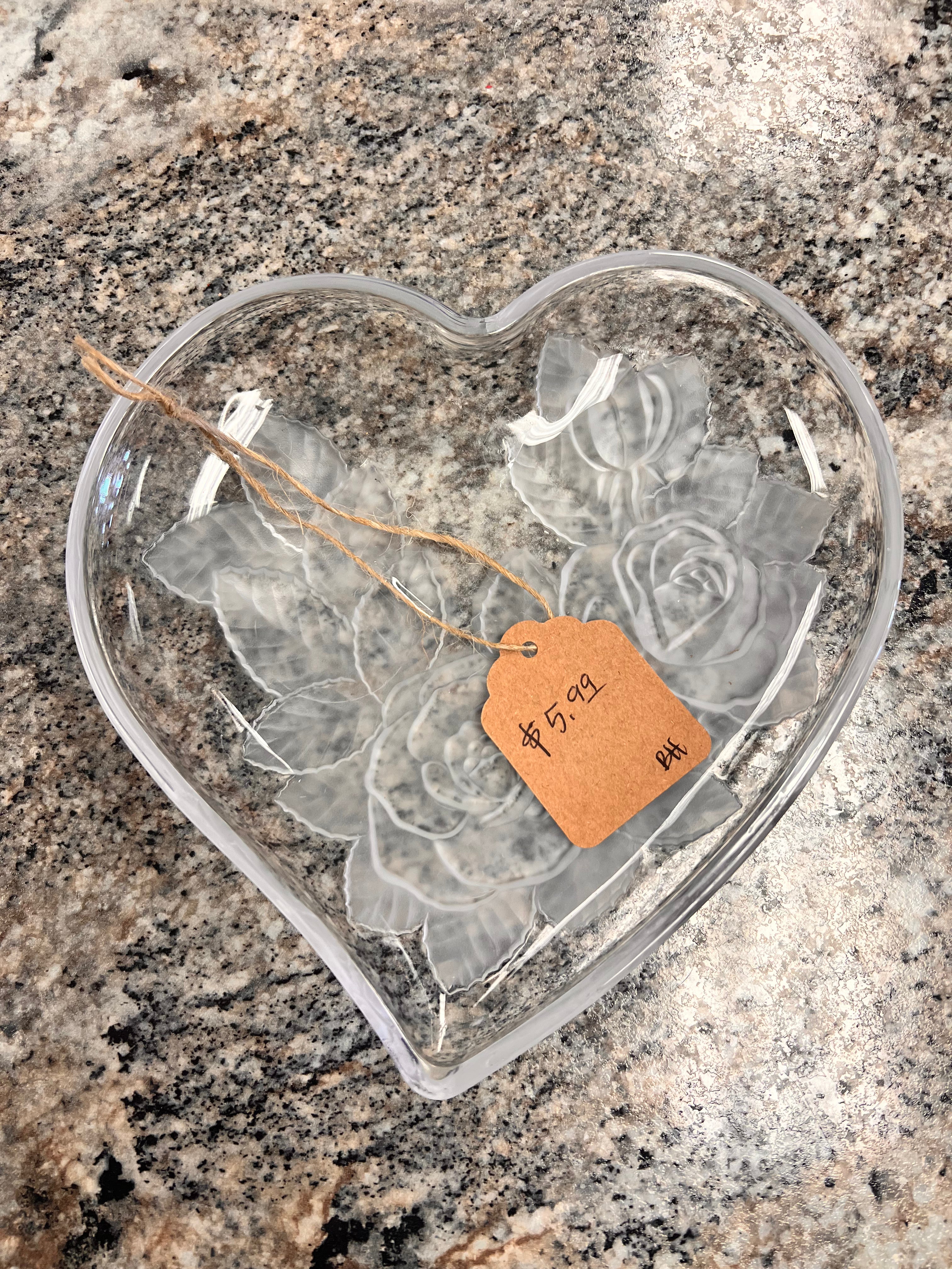 Rose Heart Dish