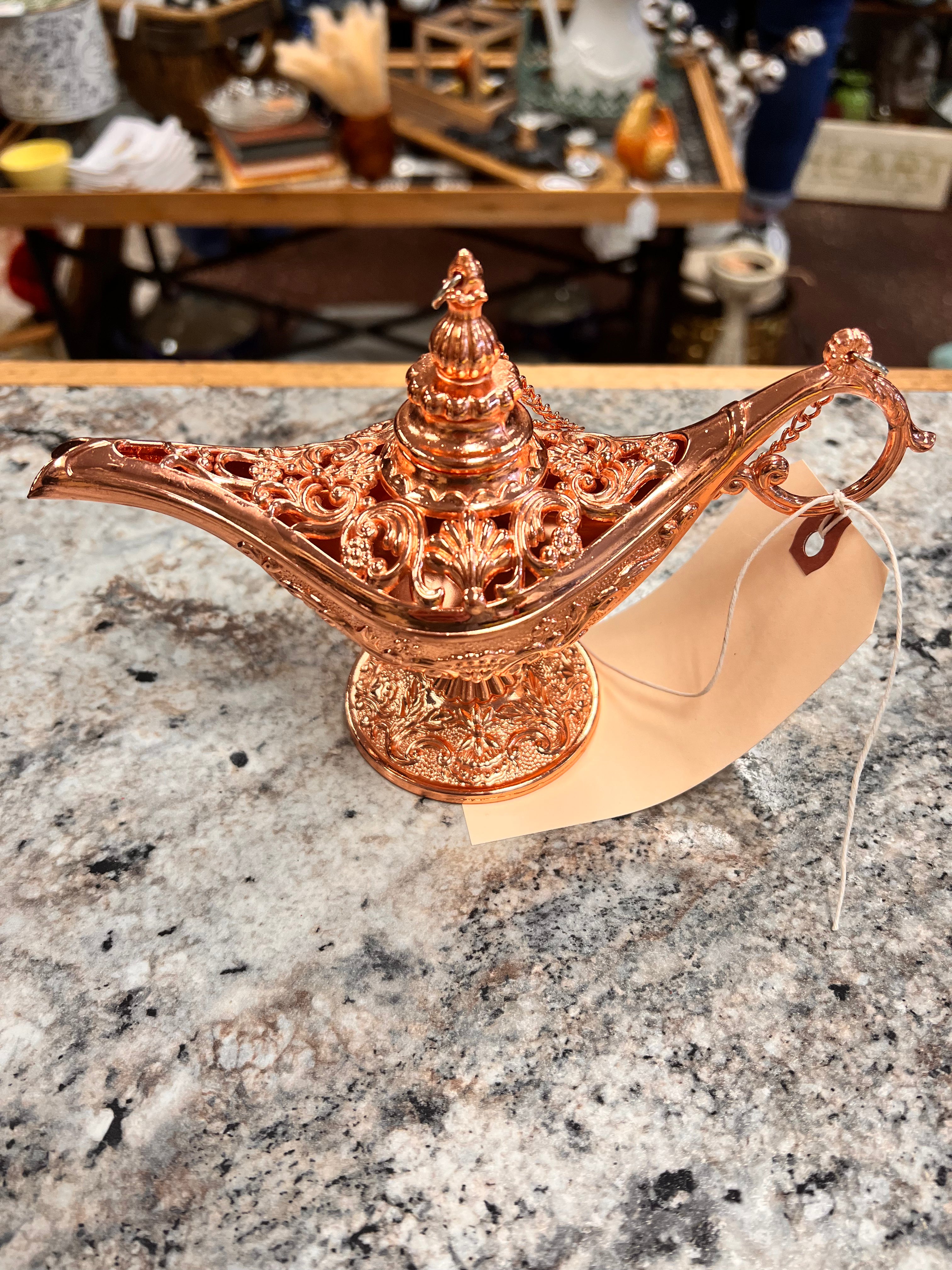 Brass Oil Lamp