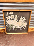 Floral Tub Sign