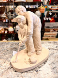 Father Son Statue