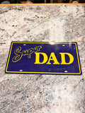 Metal Dad Plate
