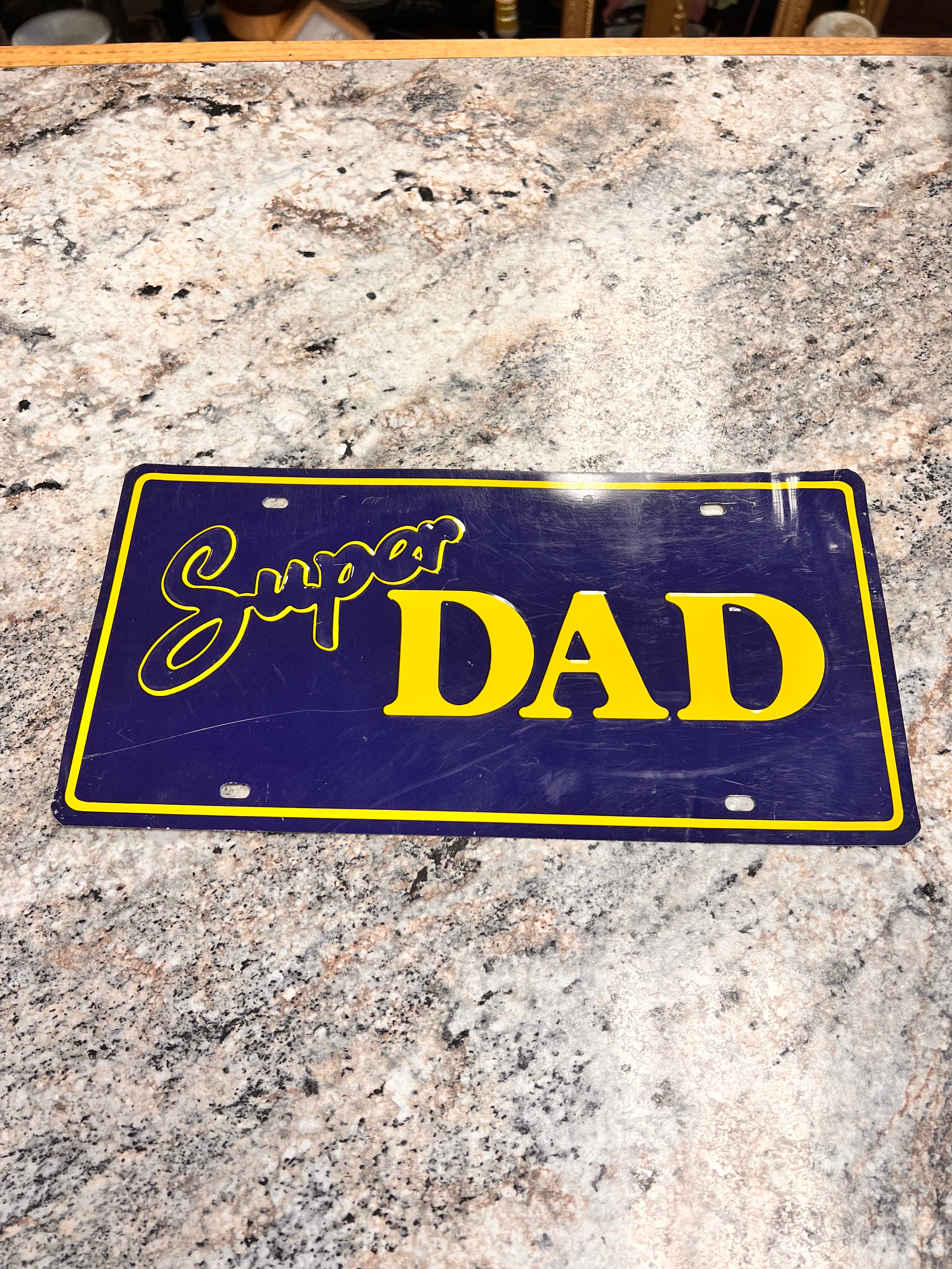 Metal Dad Plate