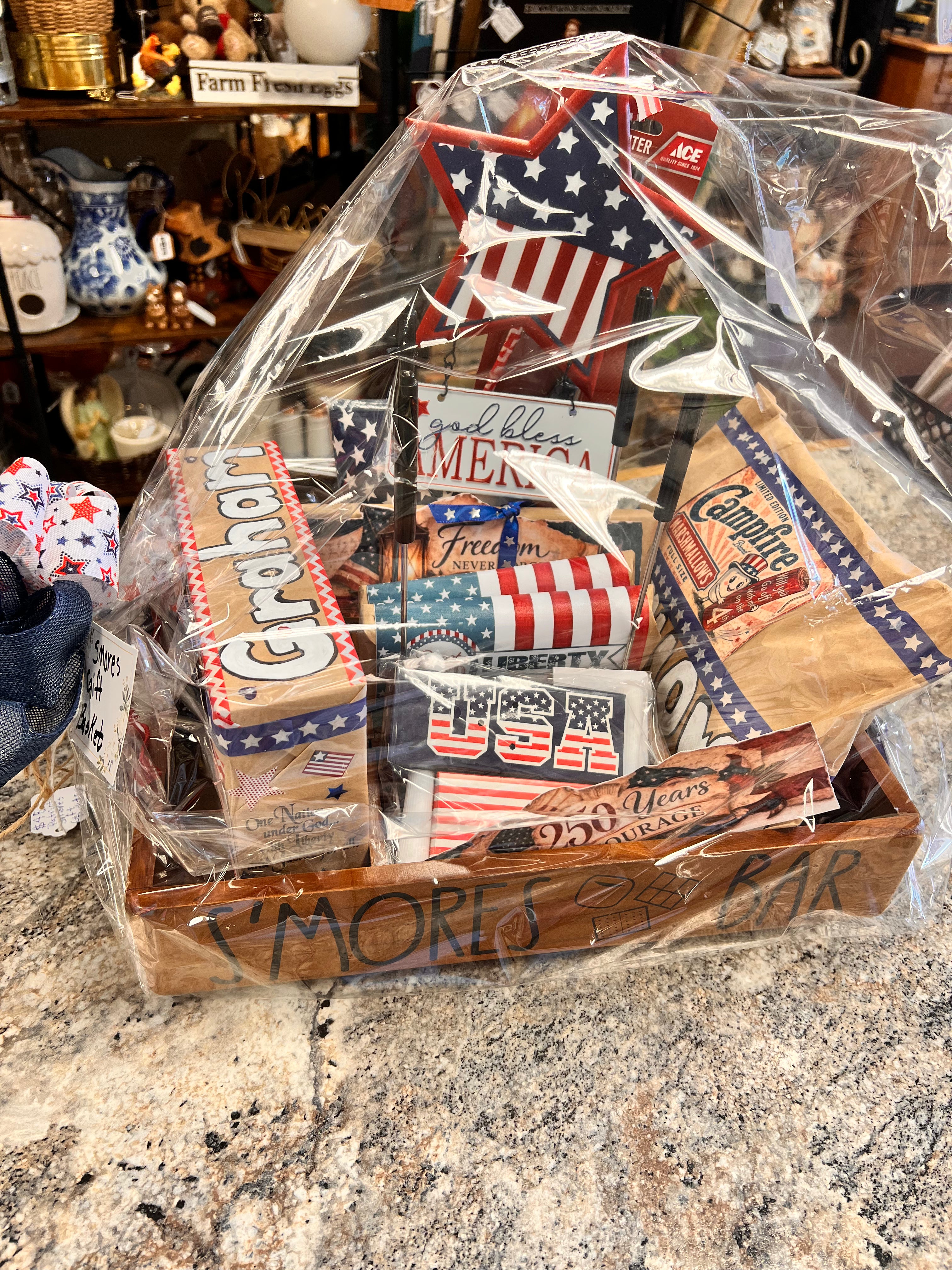 S’mores Gift Basket