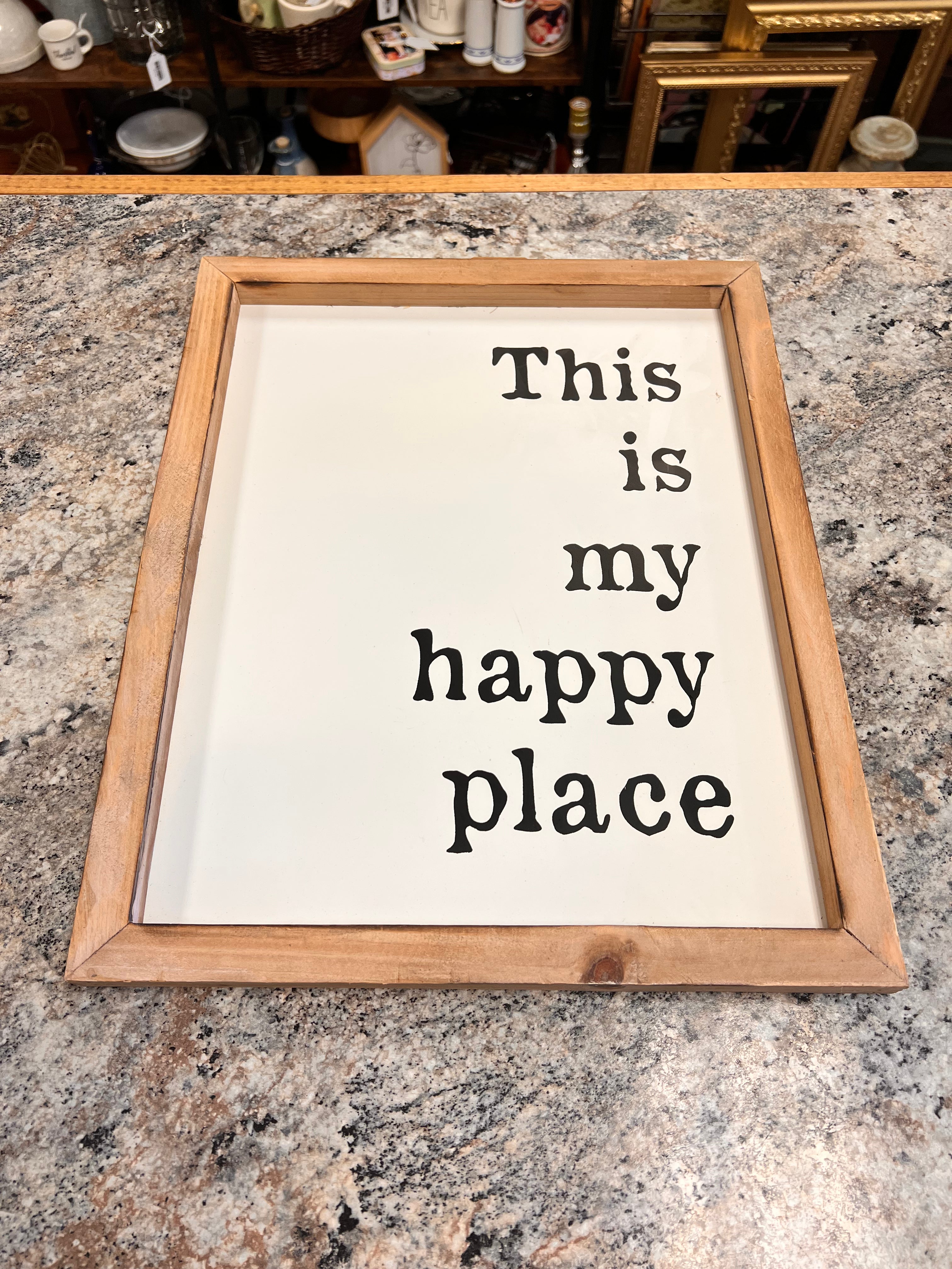 Happy Place Sign