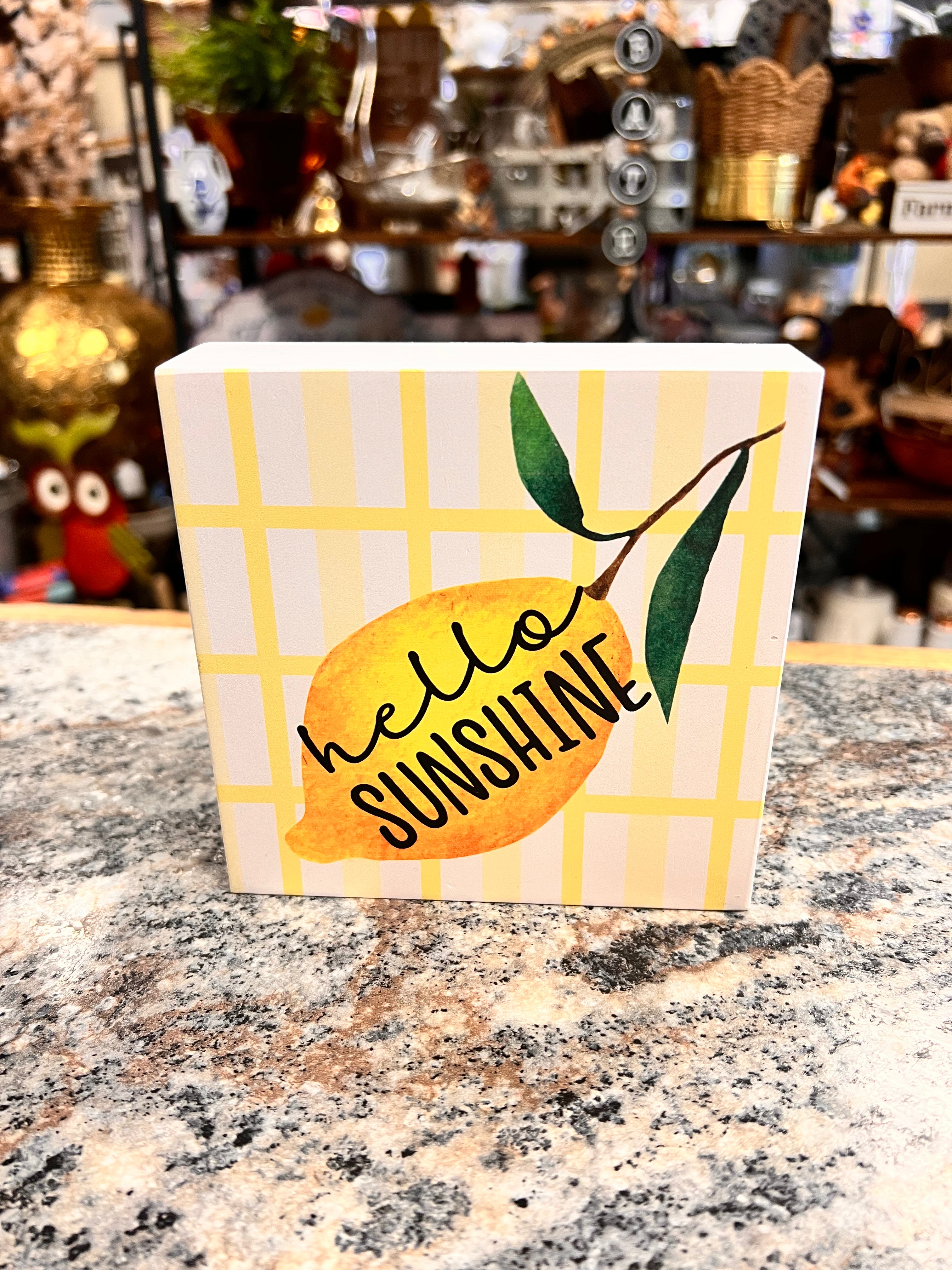 Lemon Sign