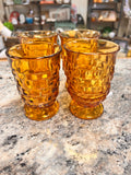 Amber Glass Set (4)