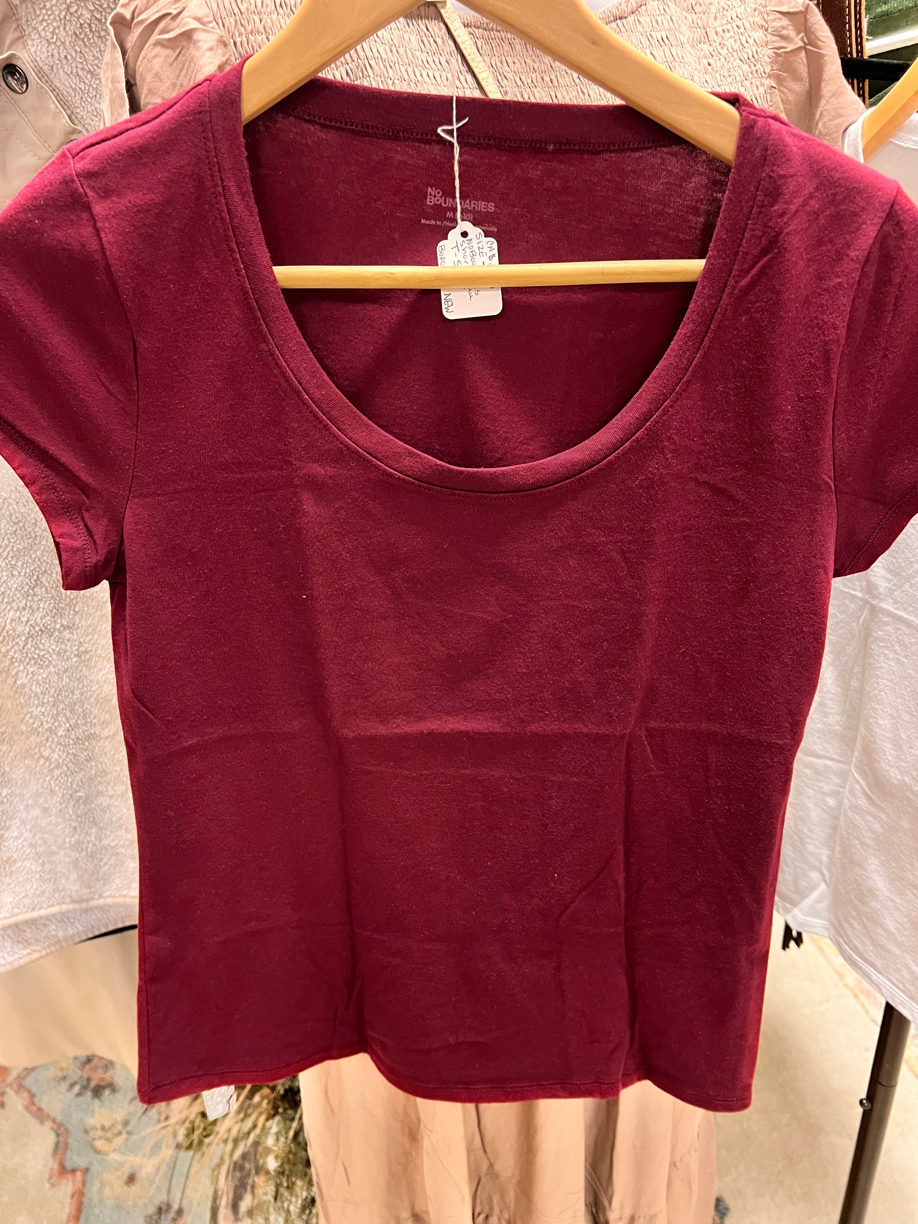 Burgundy Shirt M