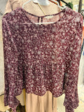 Plum Blouse