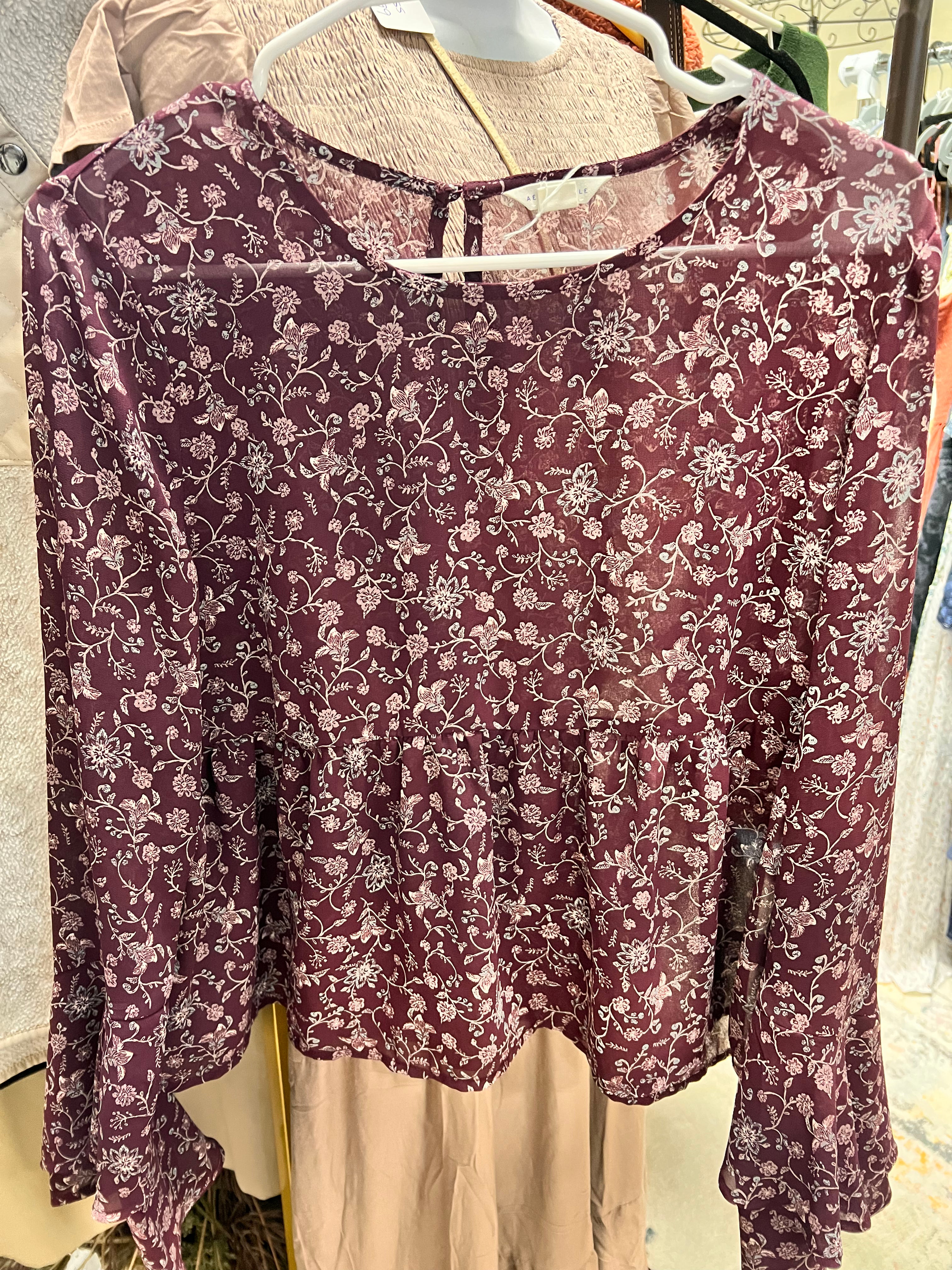 Plum Blouse