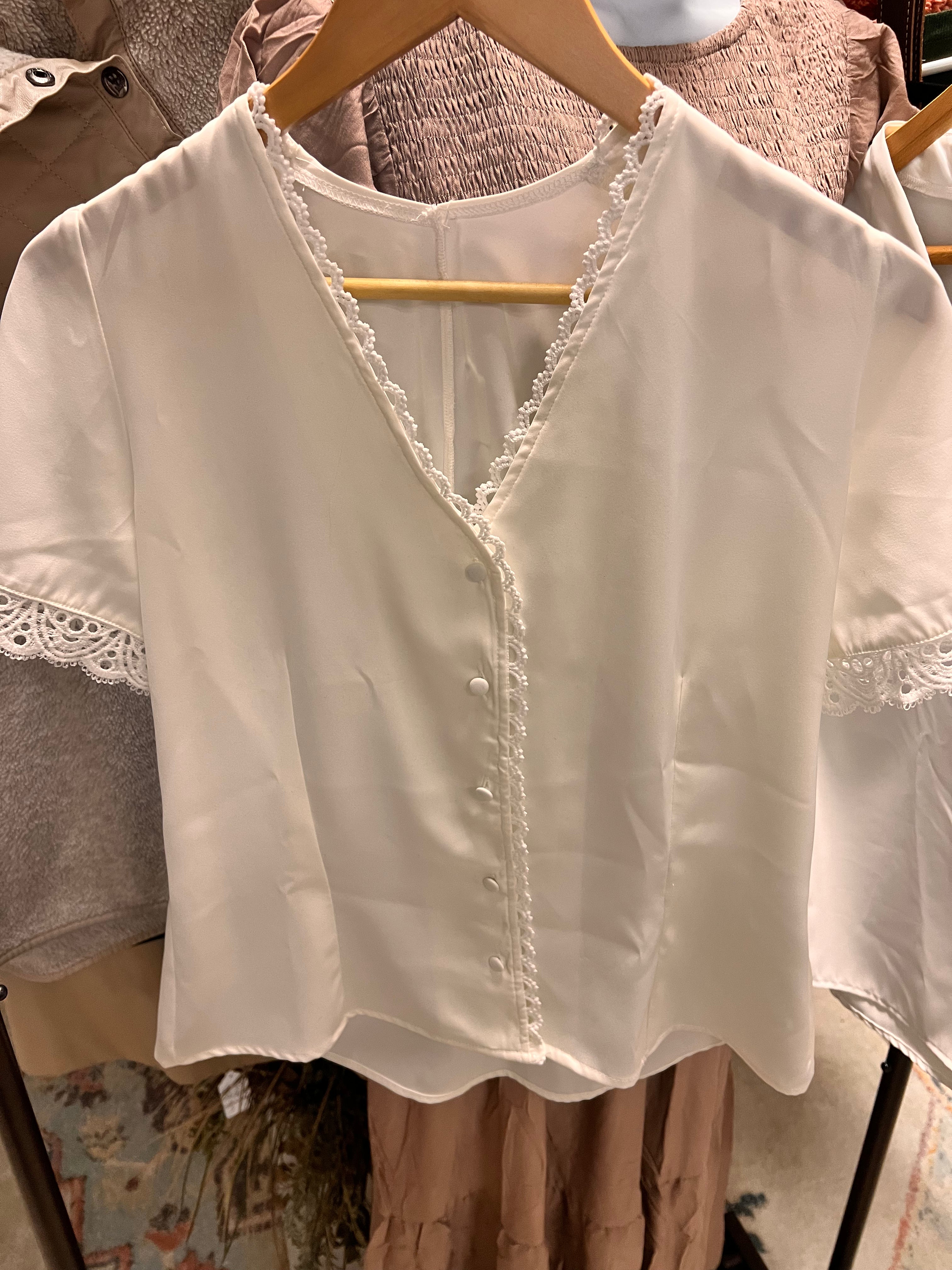 Lace Blouse M