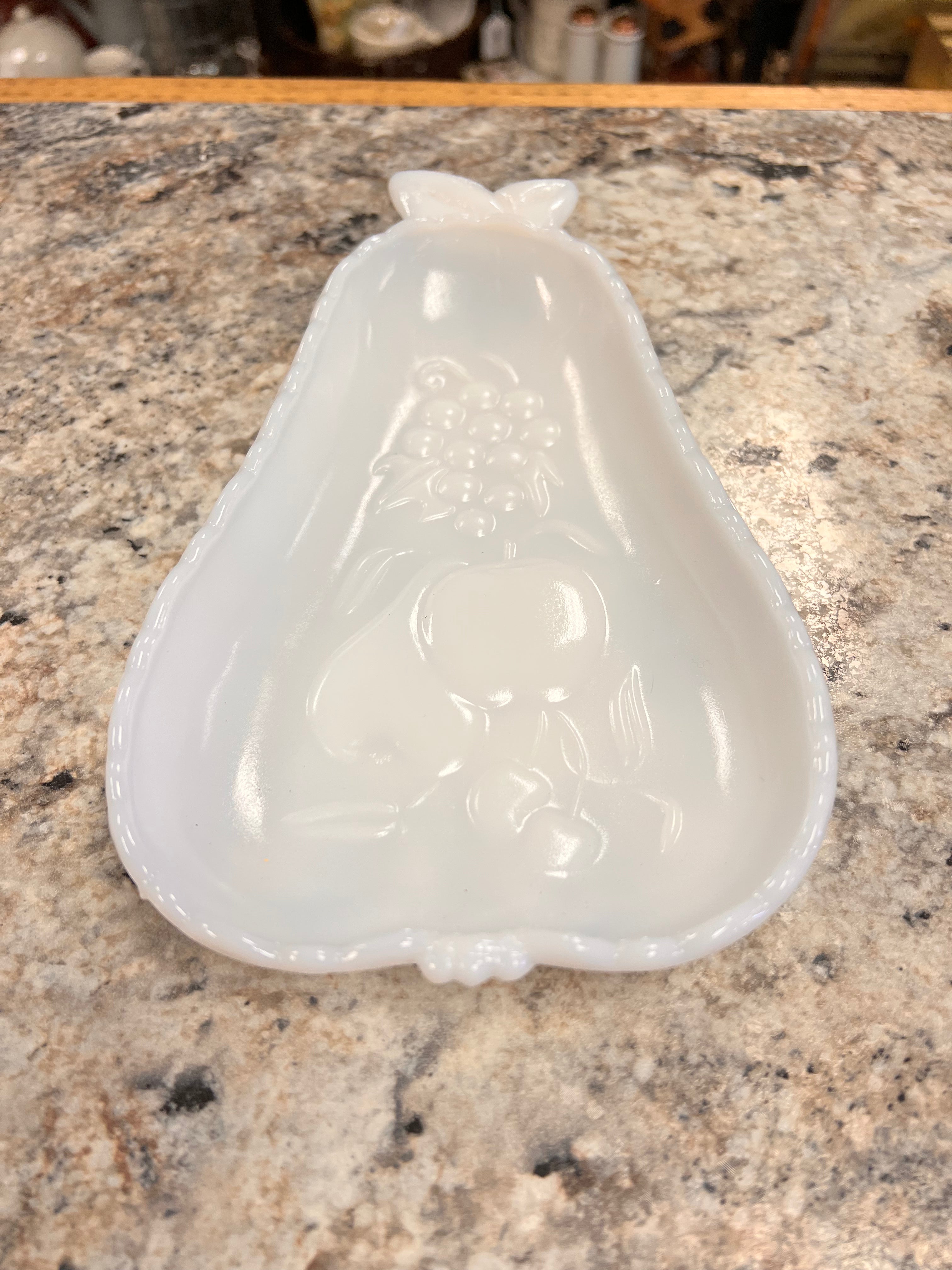 Milk Glass Dish