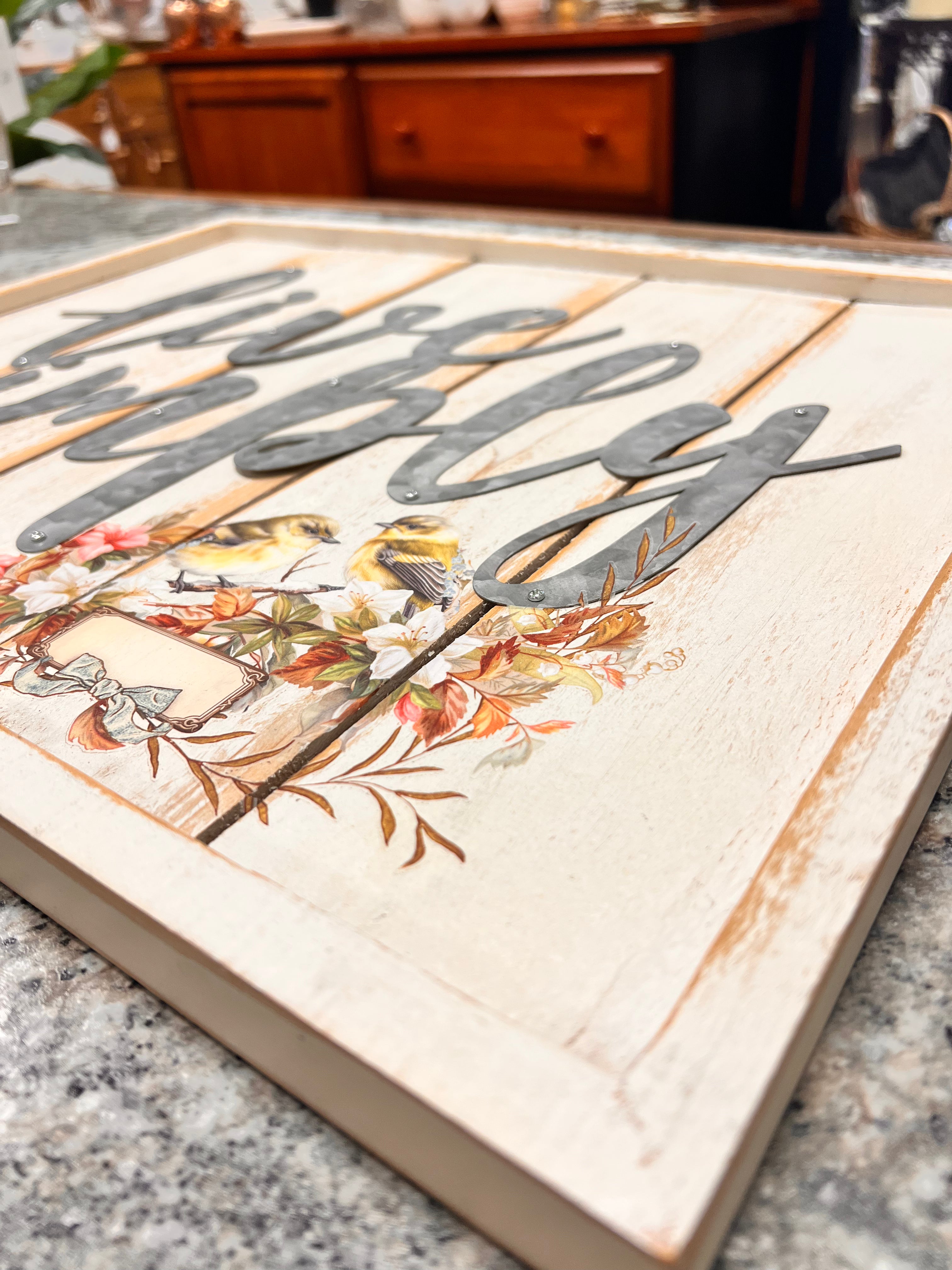 Live Simply Sign