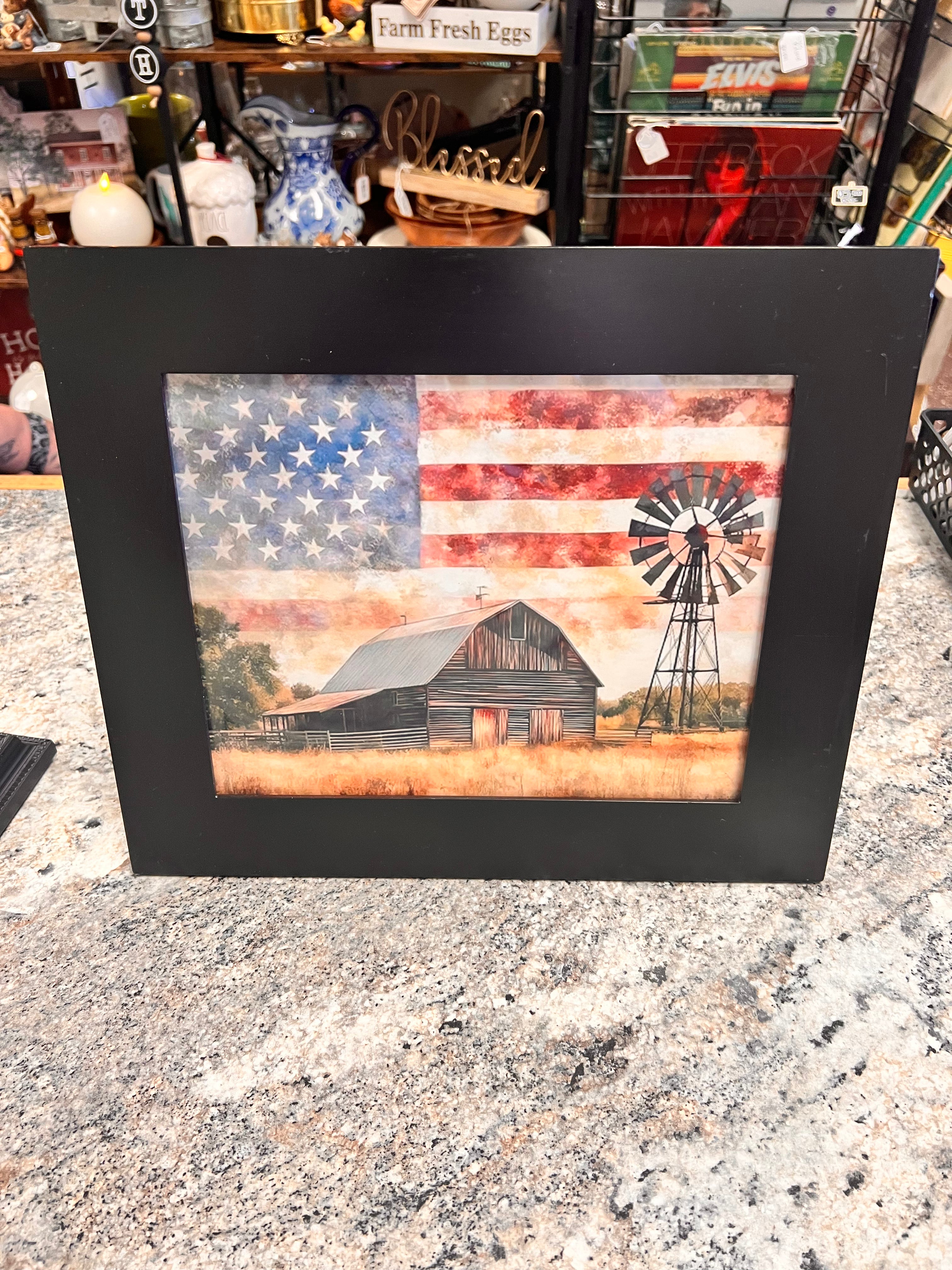 Barn Flag Picture