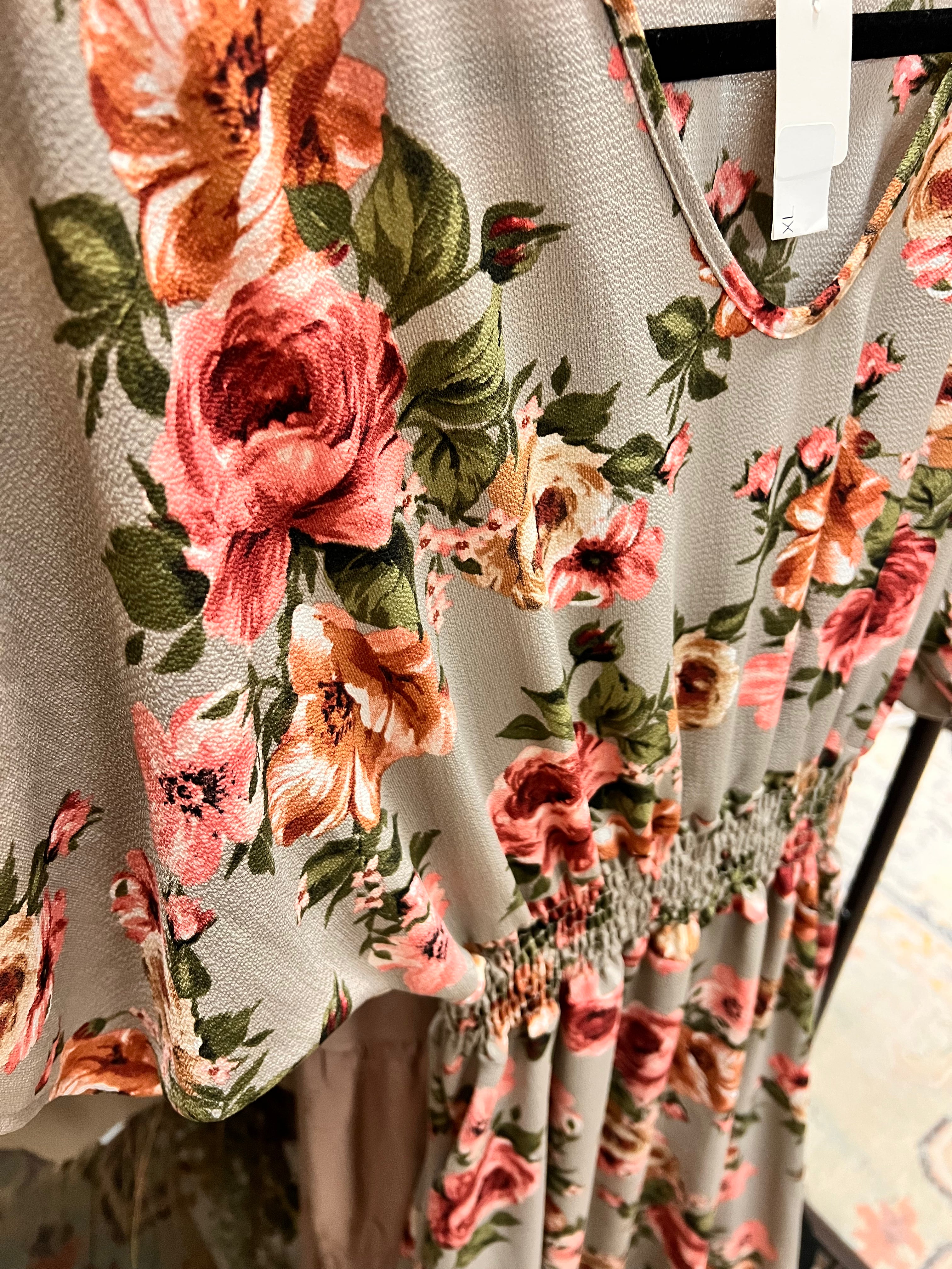 Floral Dress XL