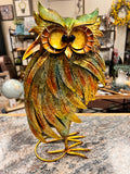 Vintage Metal Owl
