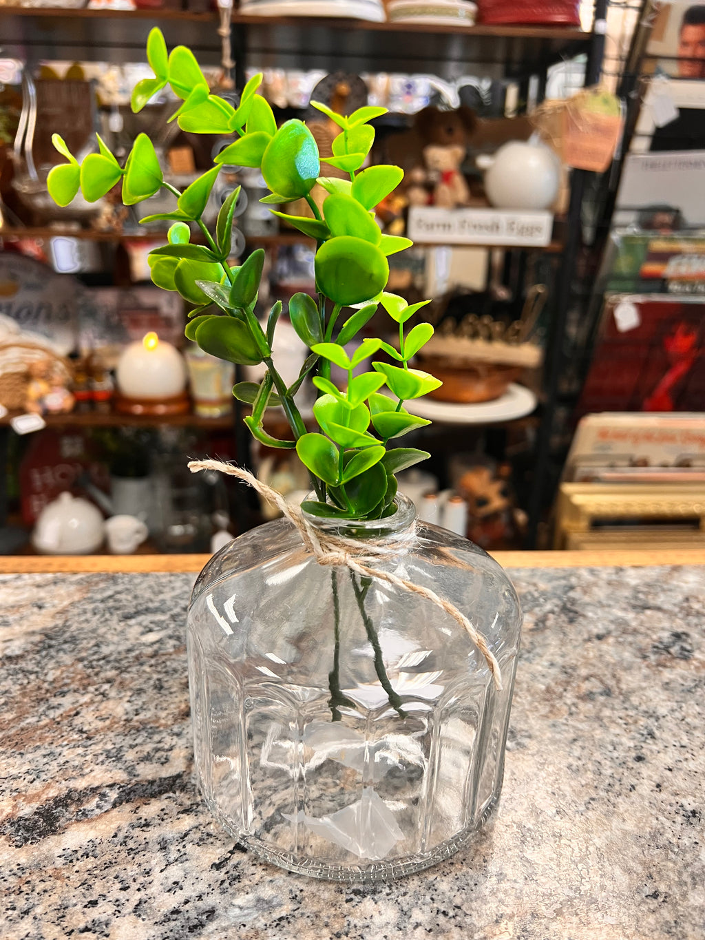 Clear Vase