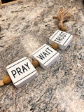 Pray Sign