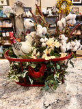 Rooster Basket Decor