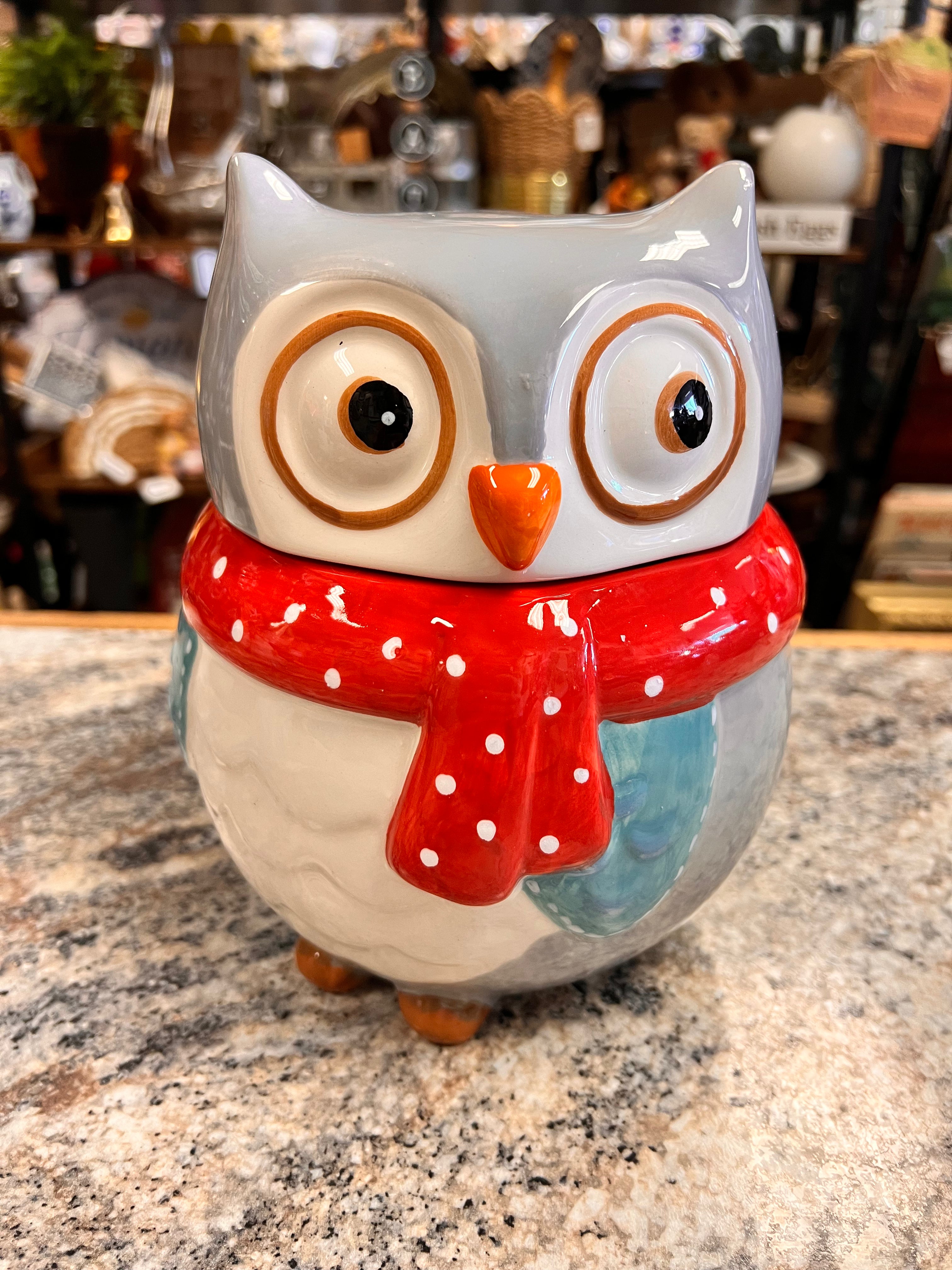 Owl Cookie Jar