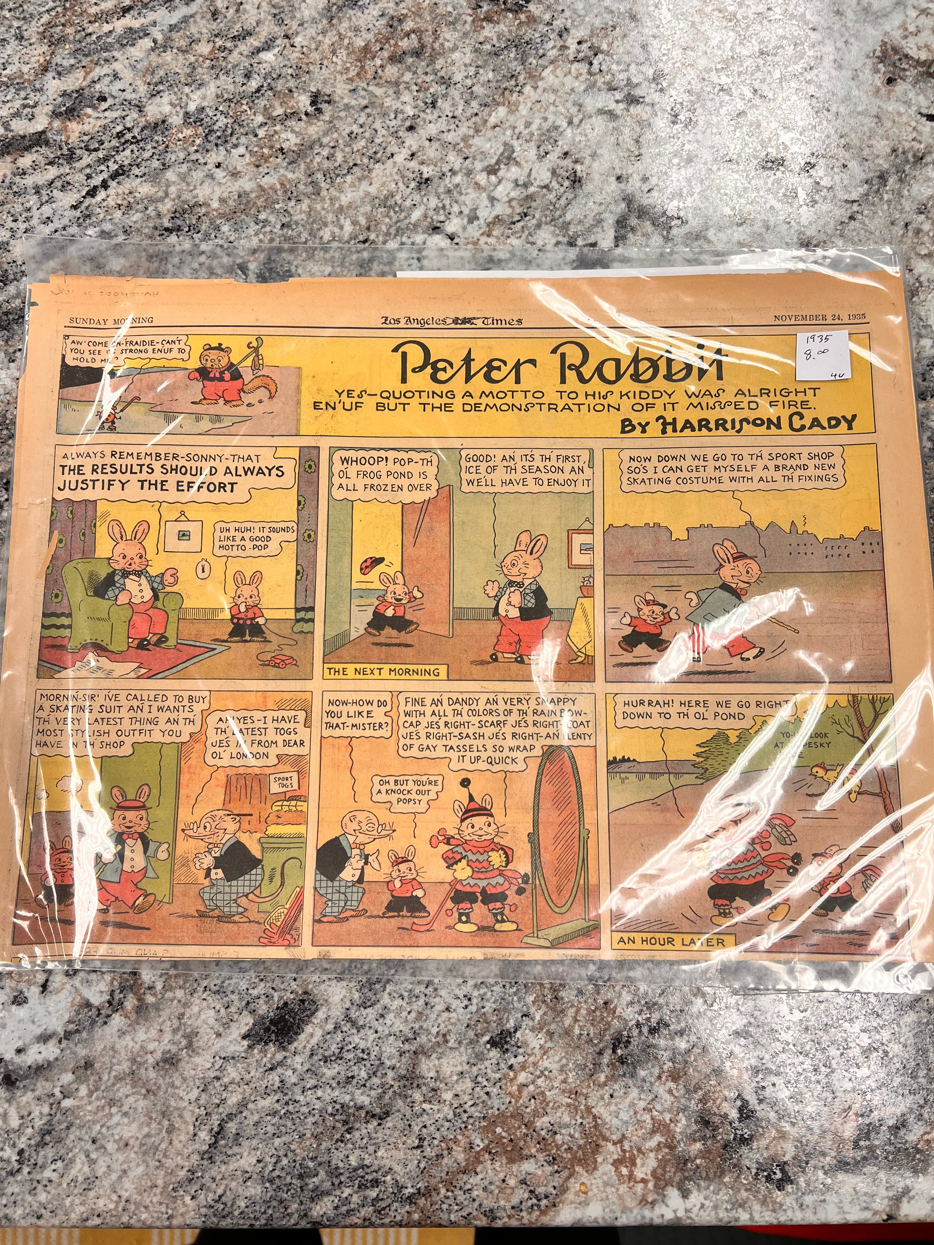 1935 Comic Strips