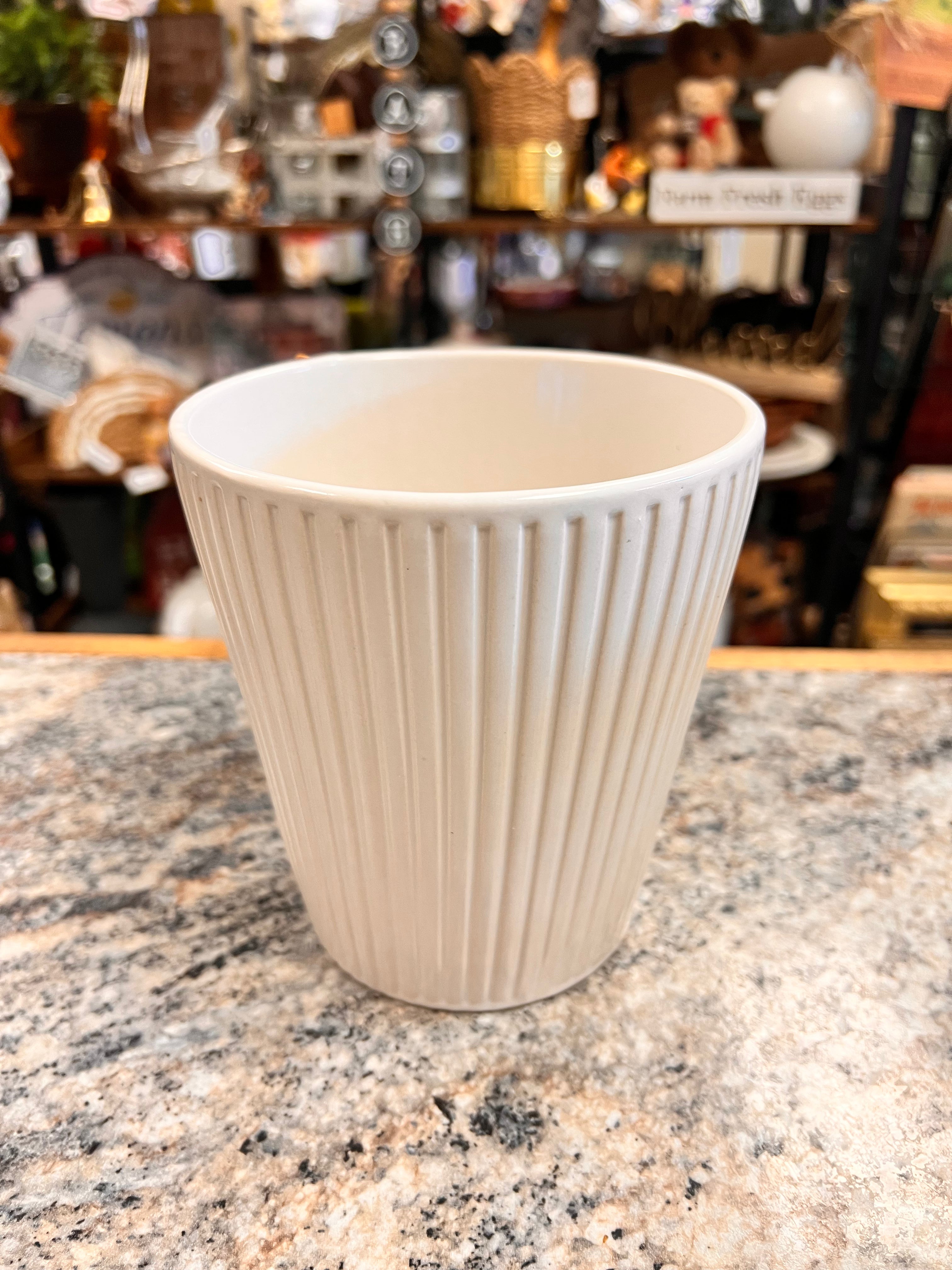 White Planter