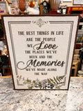 Memories Sign