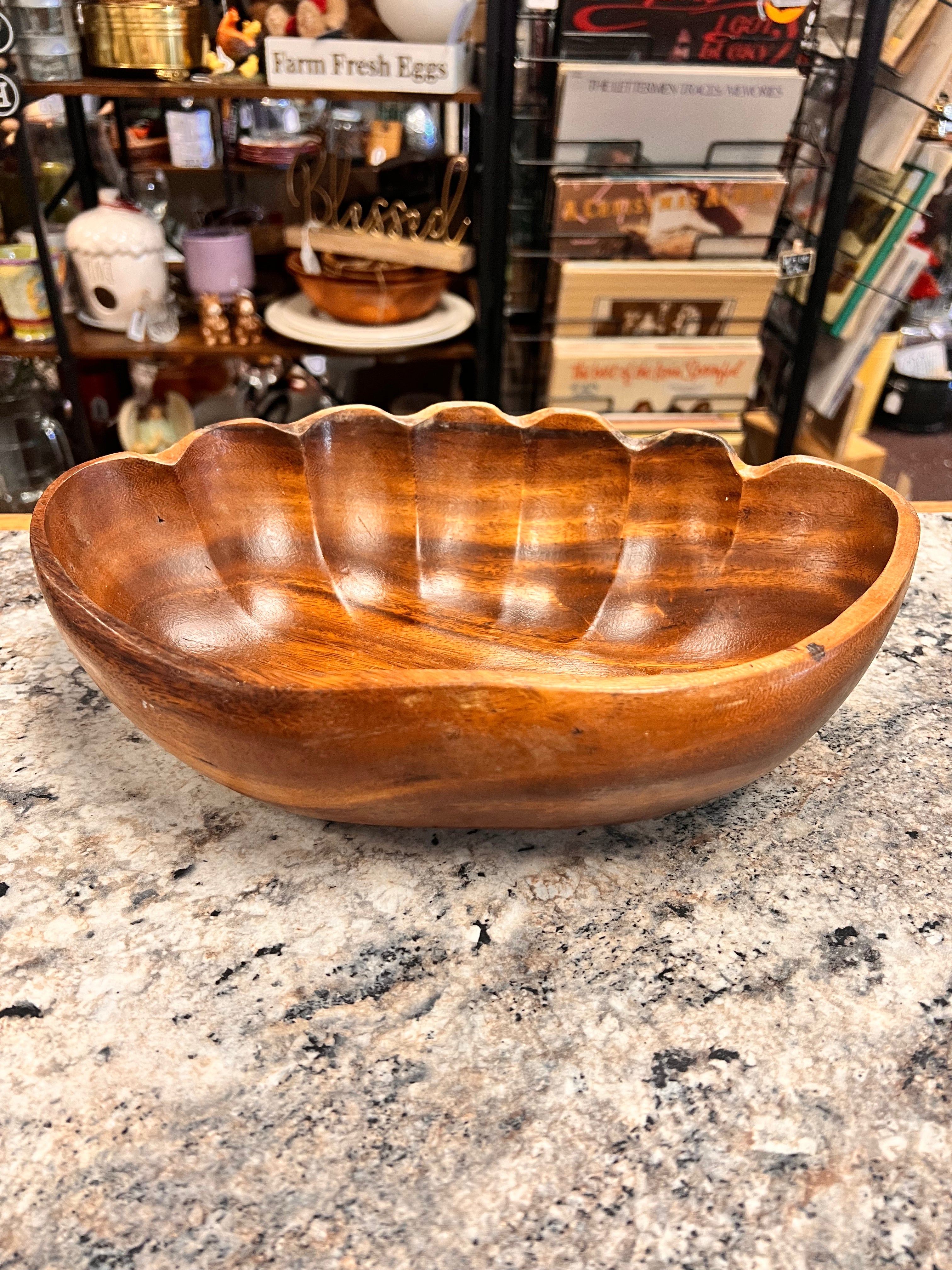Teak Wood Bowl