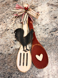 Rooster Spoon