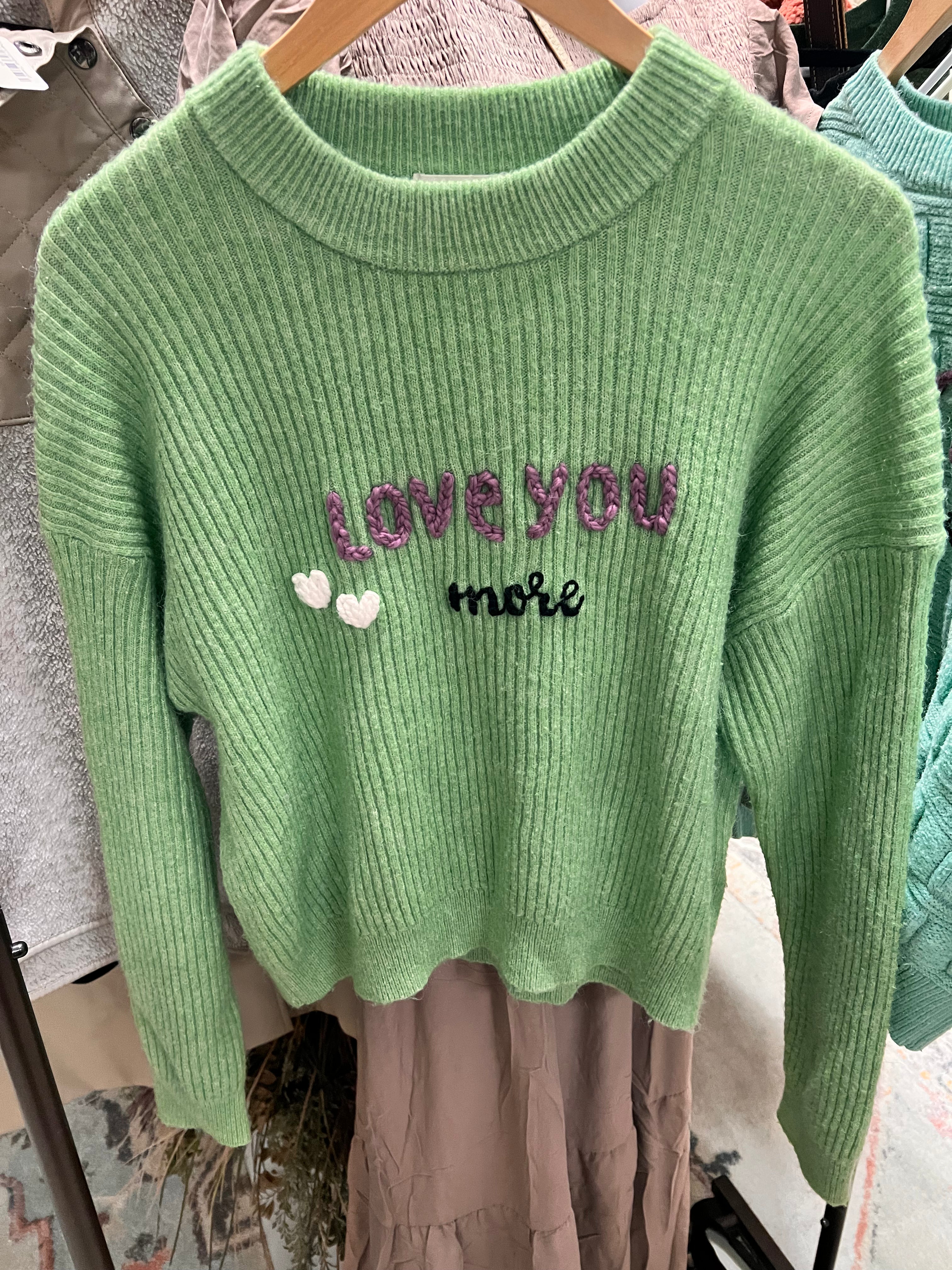 Embroidered Sweater M
