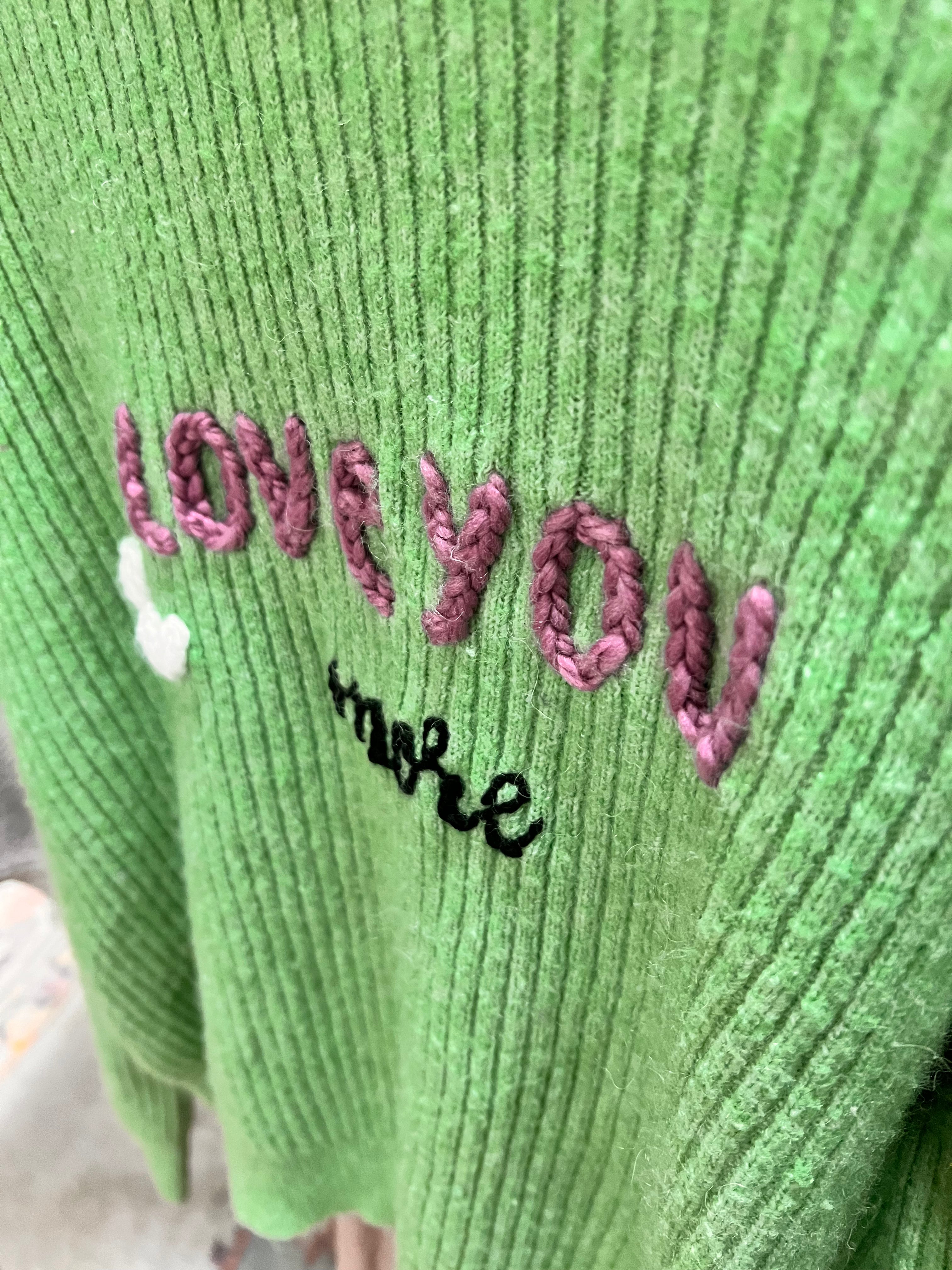 Embroidered Sweater M
