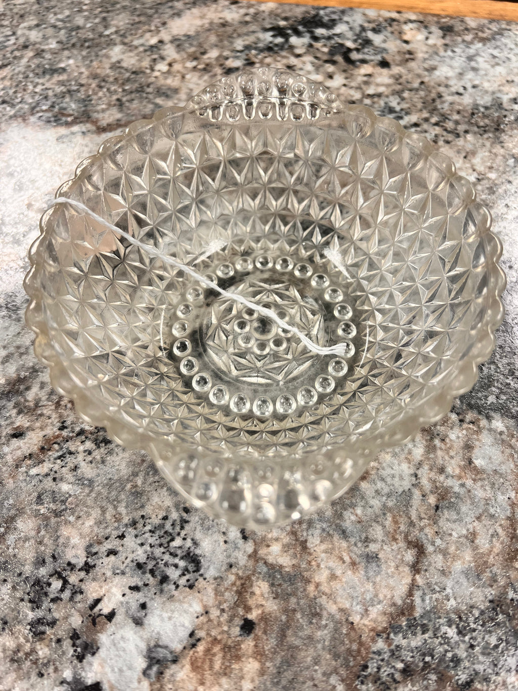 Pressed Glass Bowl