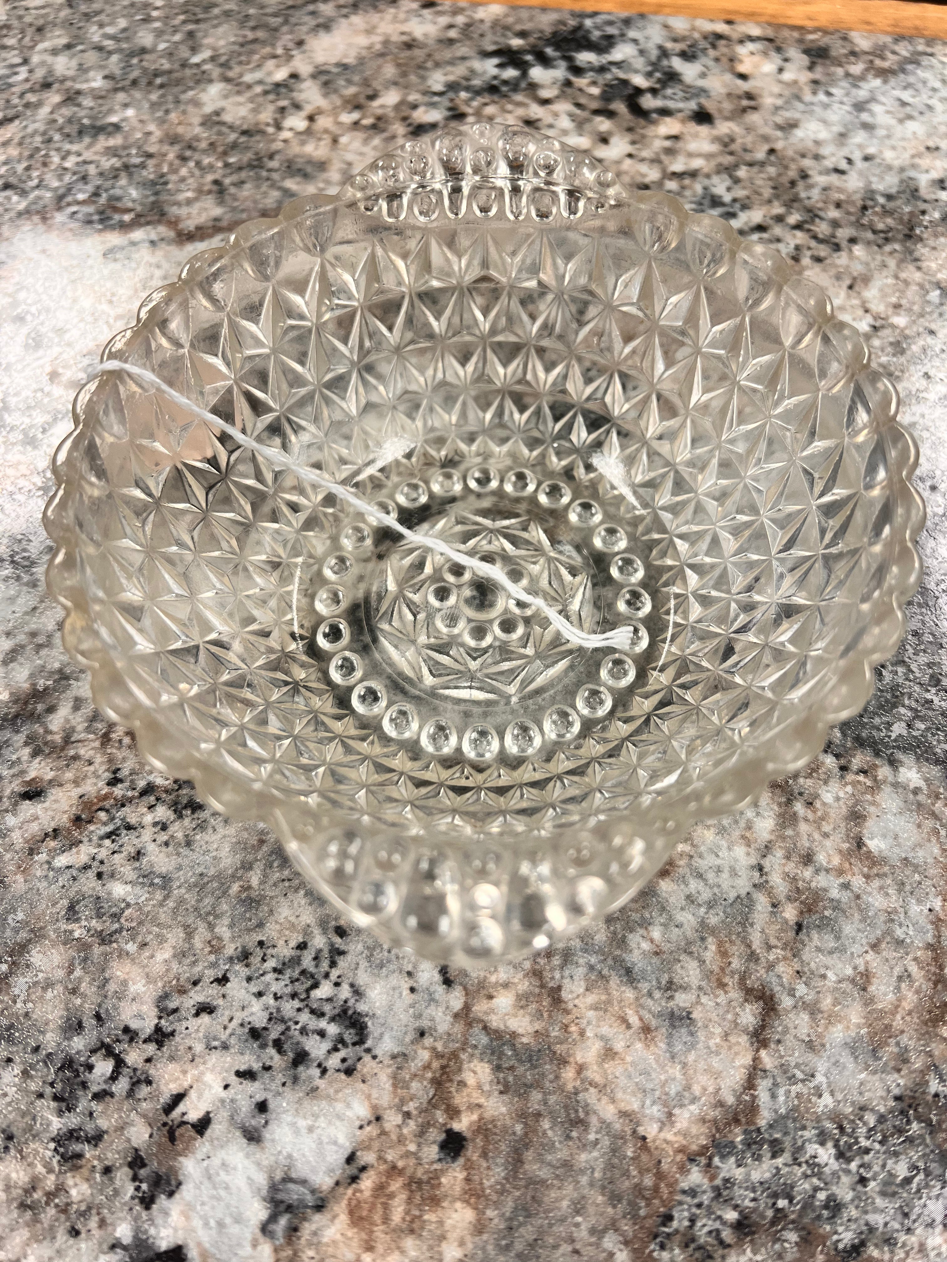 Pressed Glass Bowl