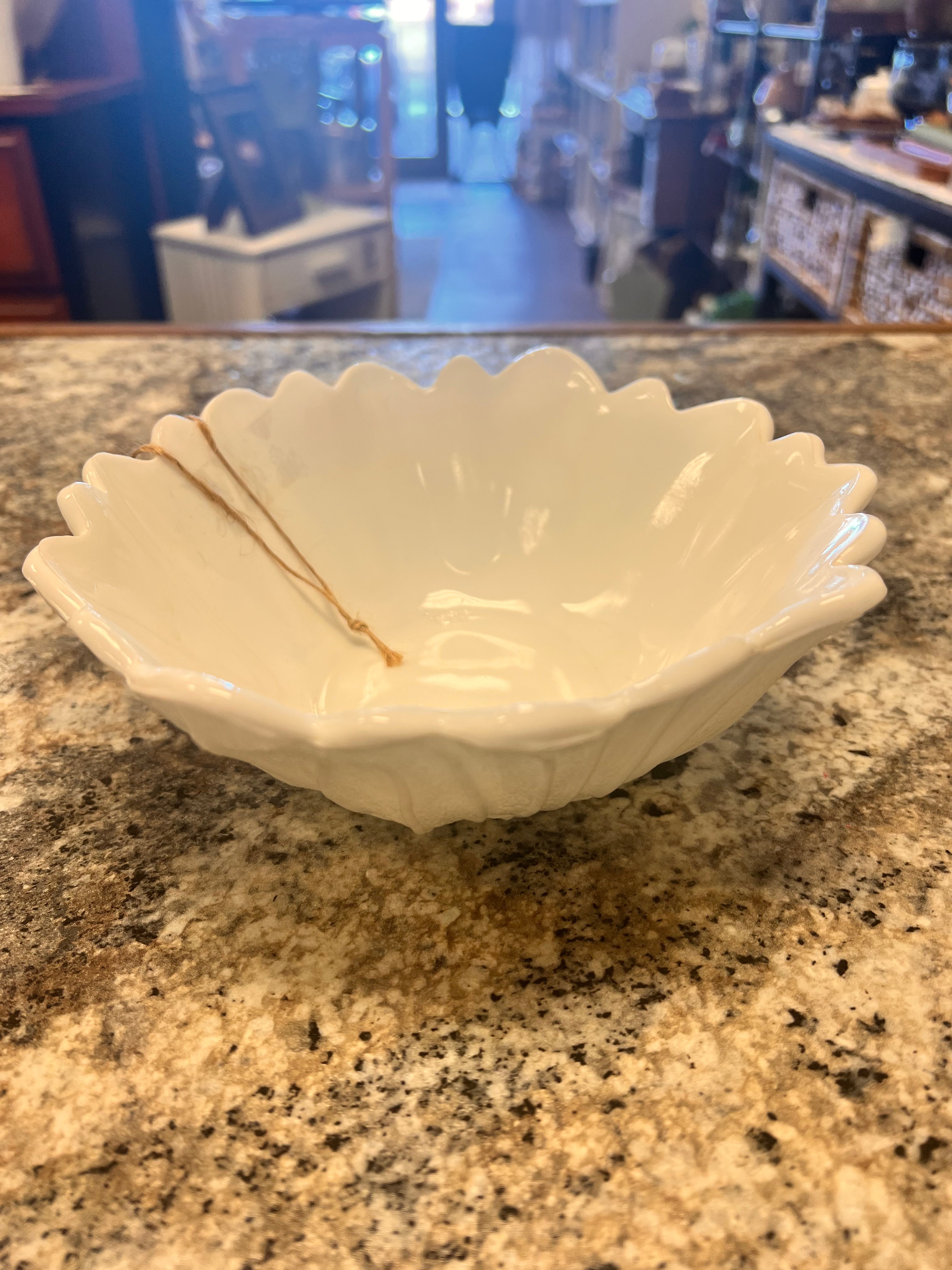 Milk Glass Bowl
